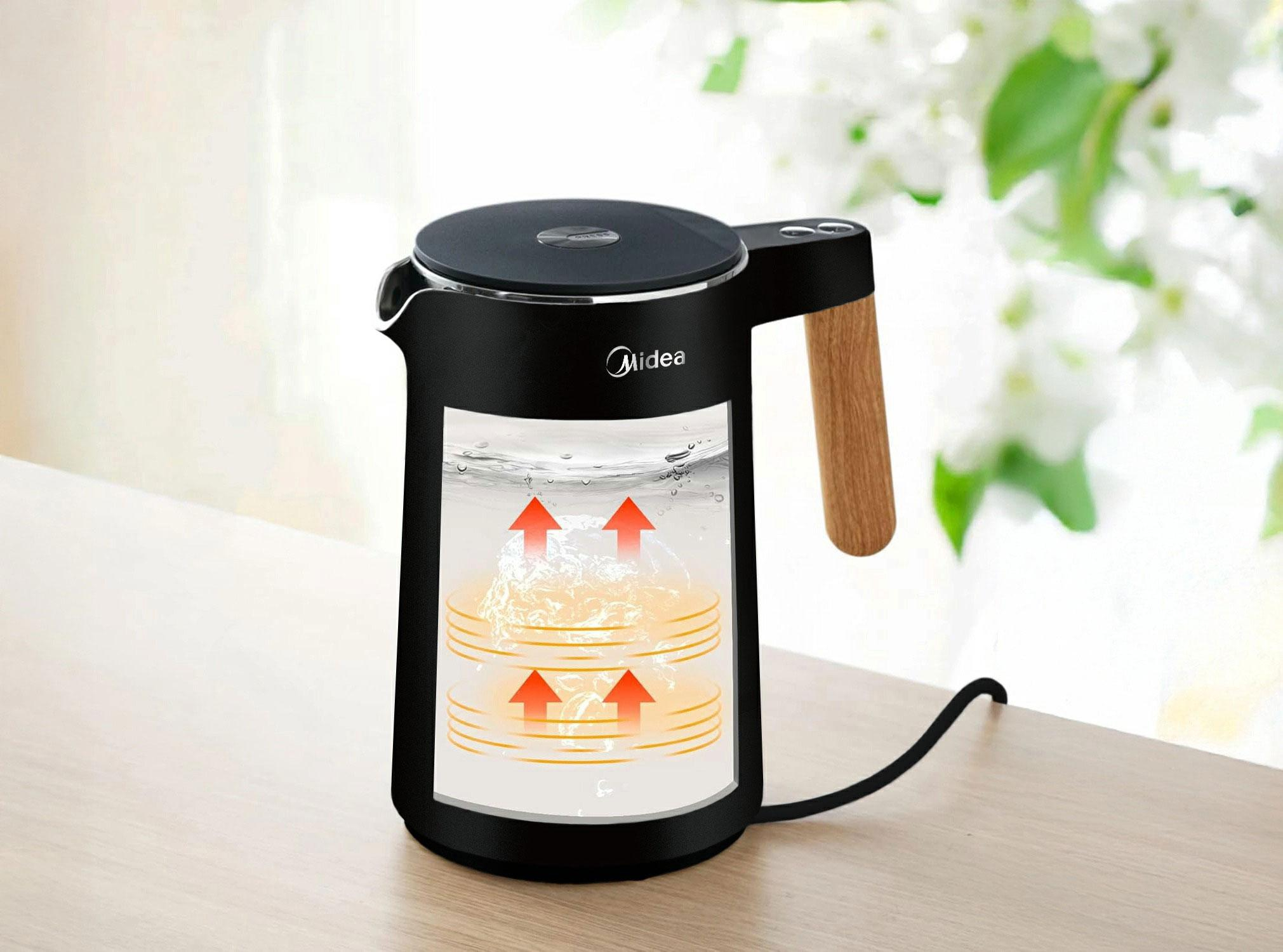 Midea MIDEA Czajnik elektryczny MK-HE1533 czarny