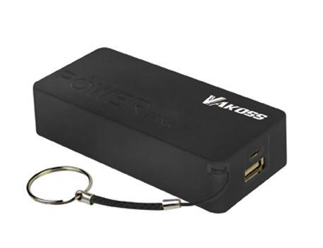 Vakoss POWERBANK VAKOSS 5.200 mAh TP-2576K Czarny