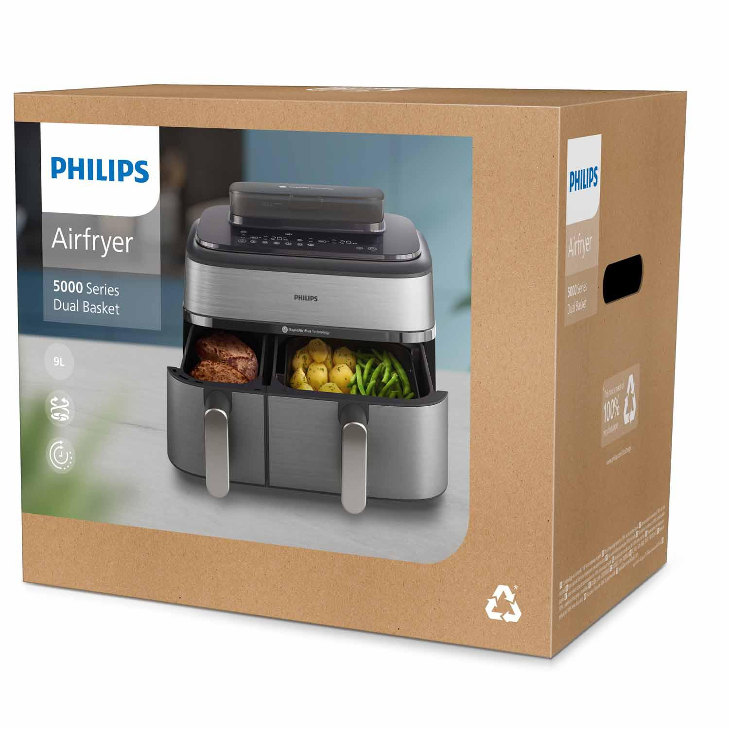 Frytownica Philips NA555/00 Funkcja smażenia bez tłuszczu