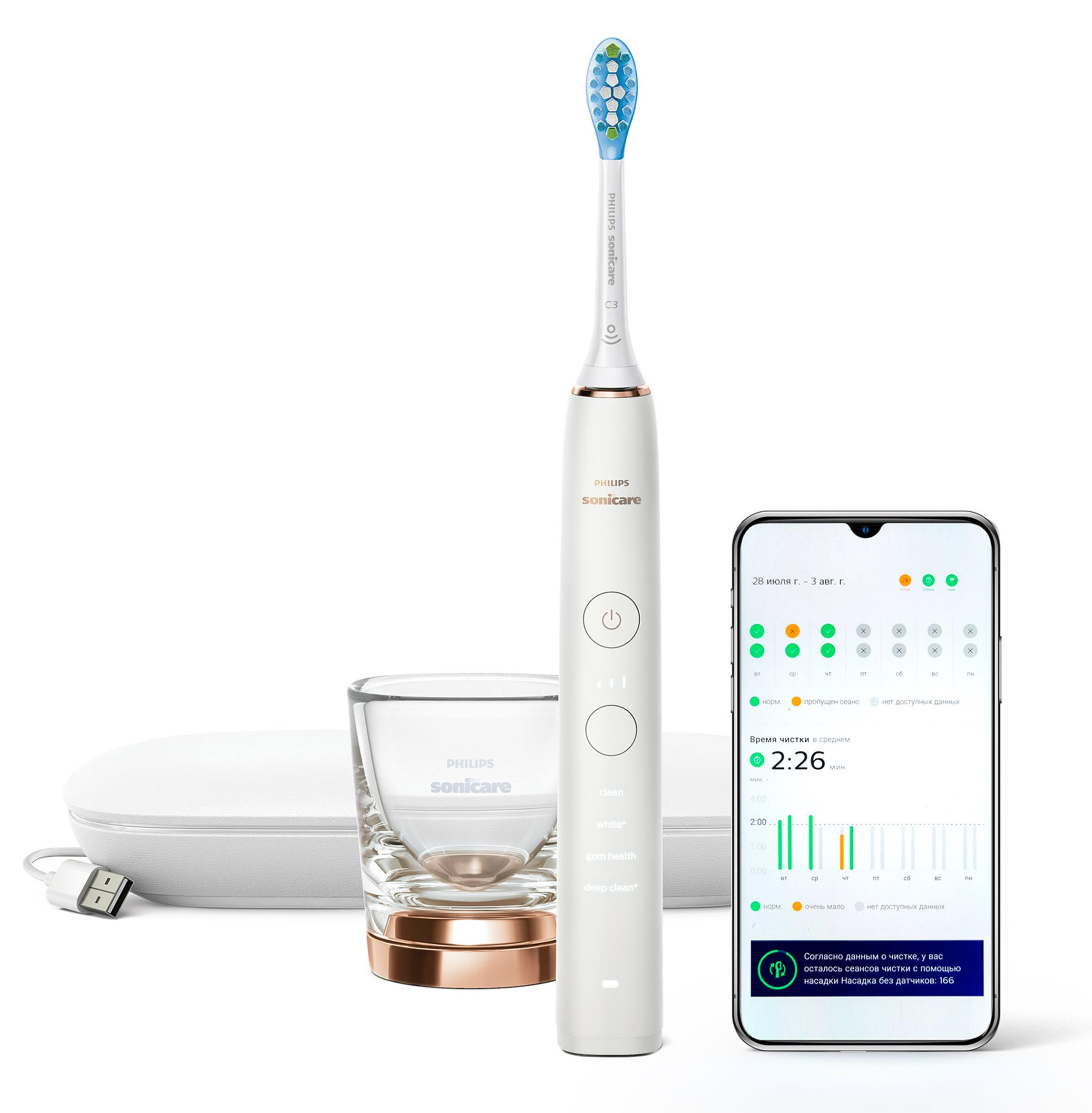 Philips SZCZOTECZKA SONICZNA PHILIPS SONICARE HX9911/94 DIAMOND CLEA