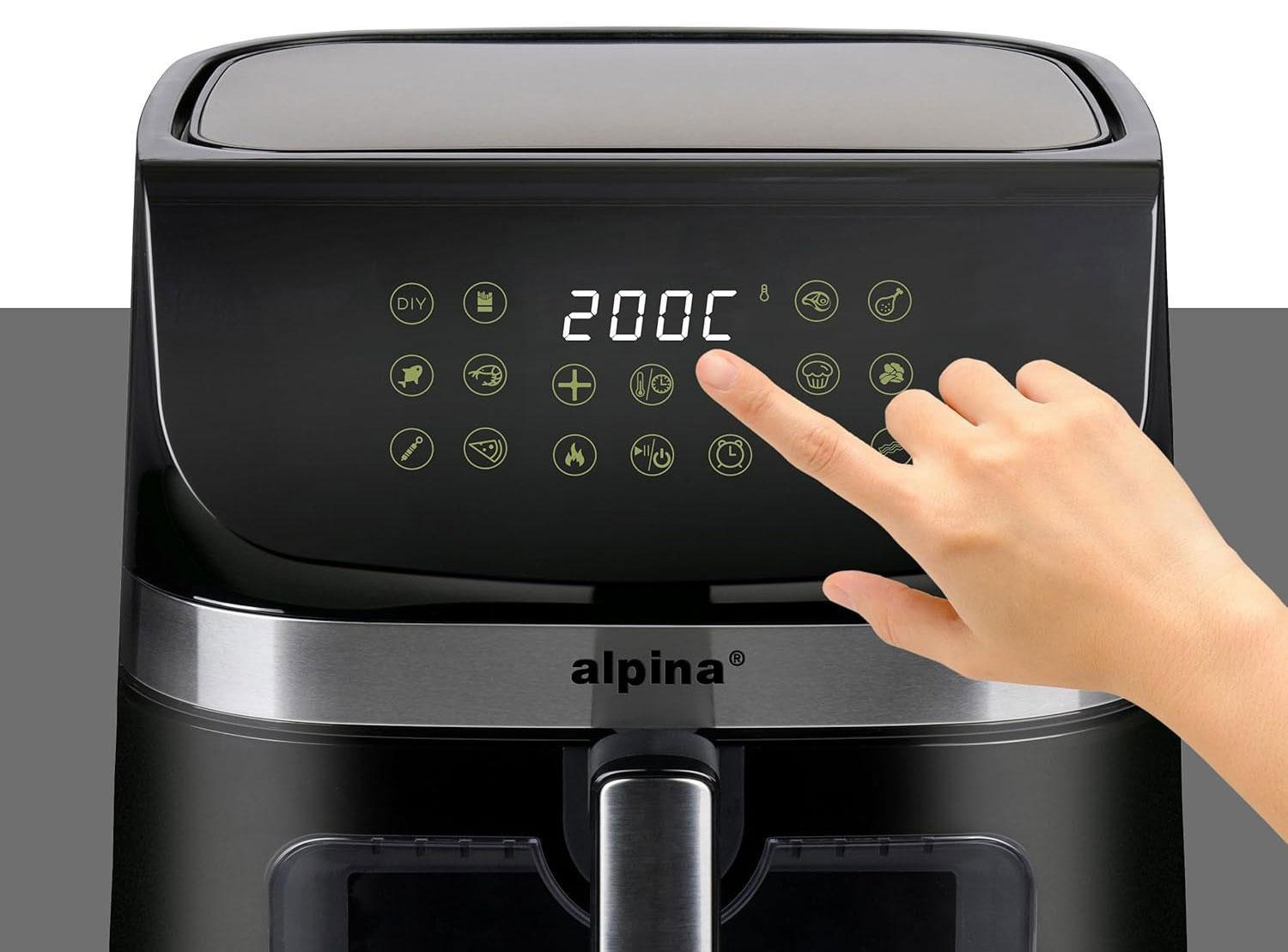 Alpine Frytkownica beztłuszczowa Alpina 9L 1800W