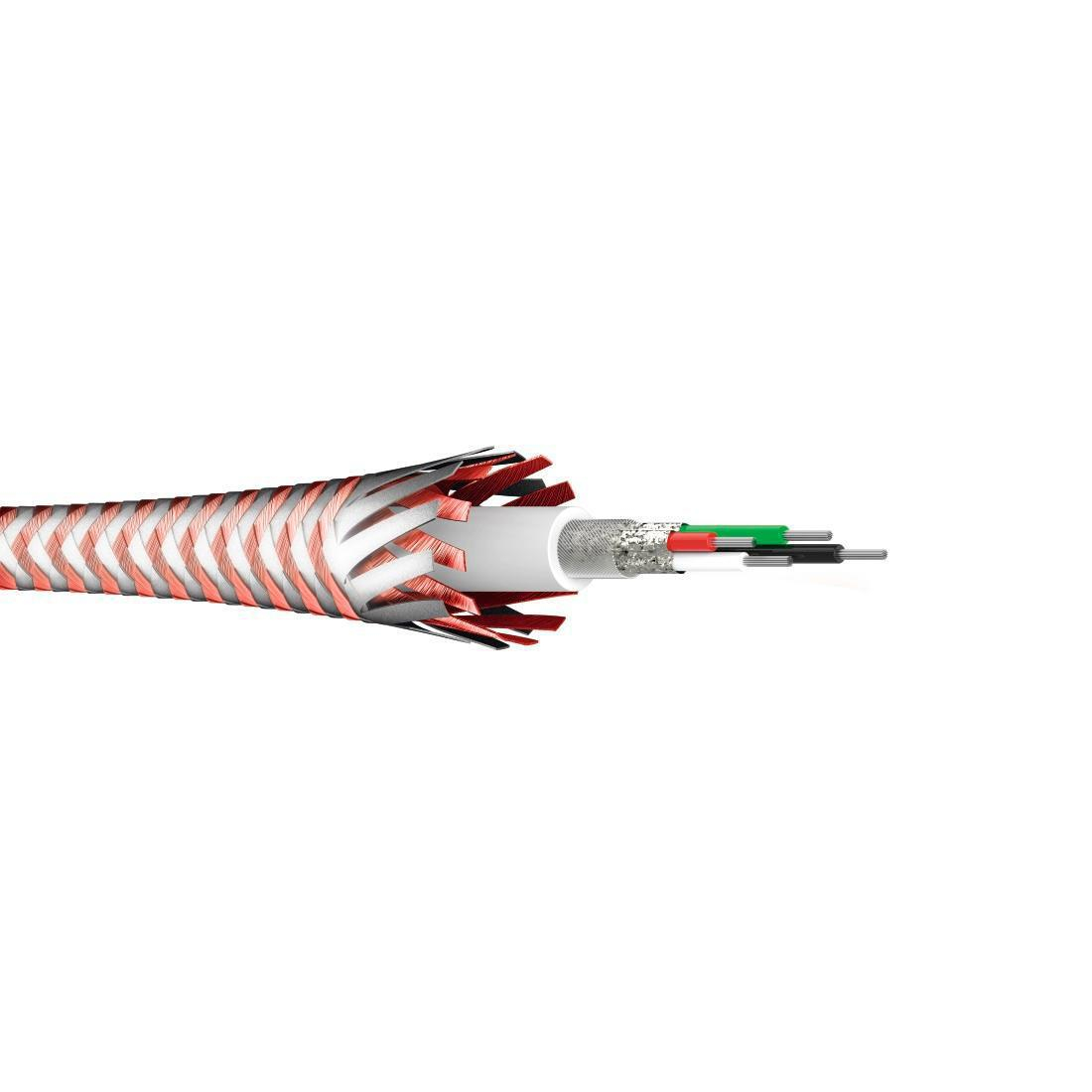 Hama USB-Lightning 1,5M MFI REFLECTED czerwony