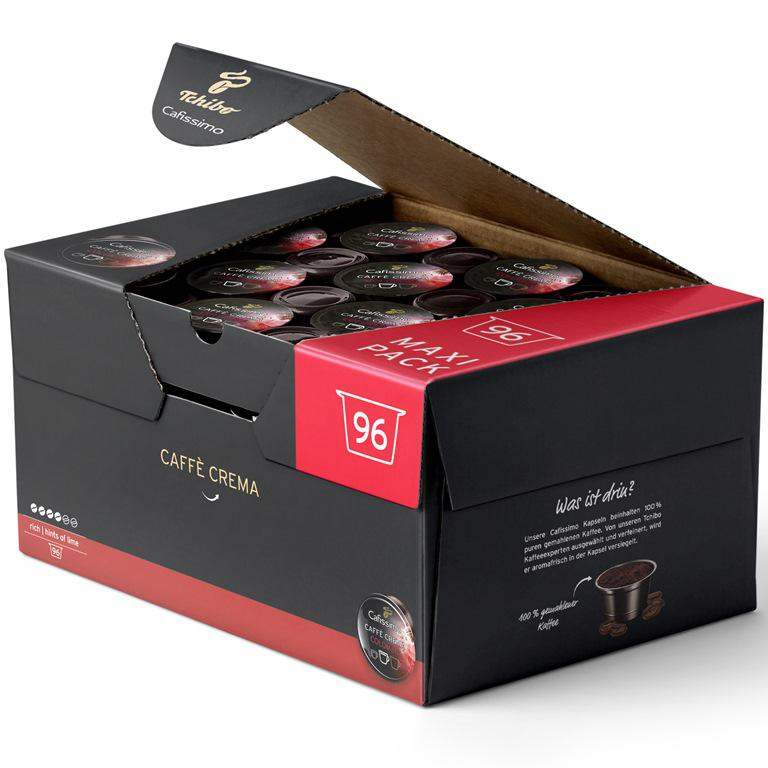 Tchibo Kapsułki Cafe Crema Colombia 96SZT