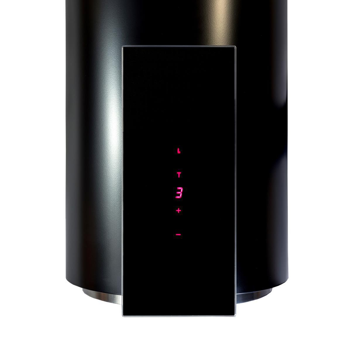 VDB TUBE P Black Glass