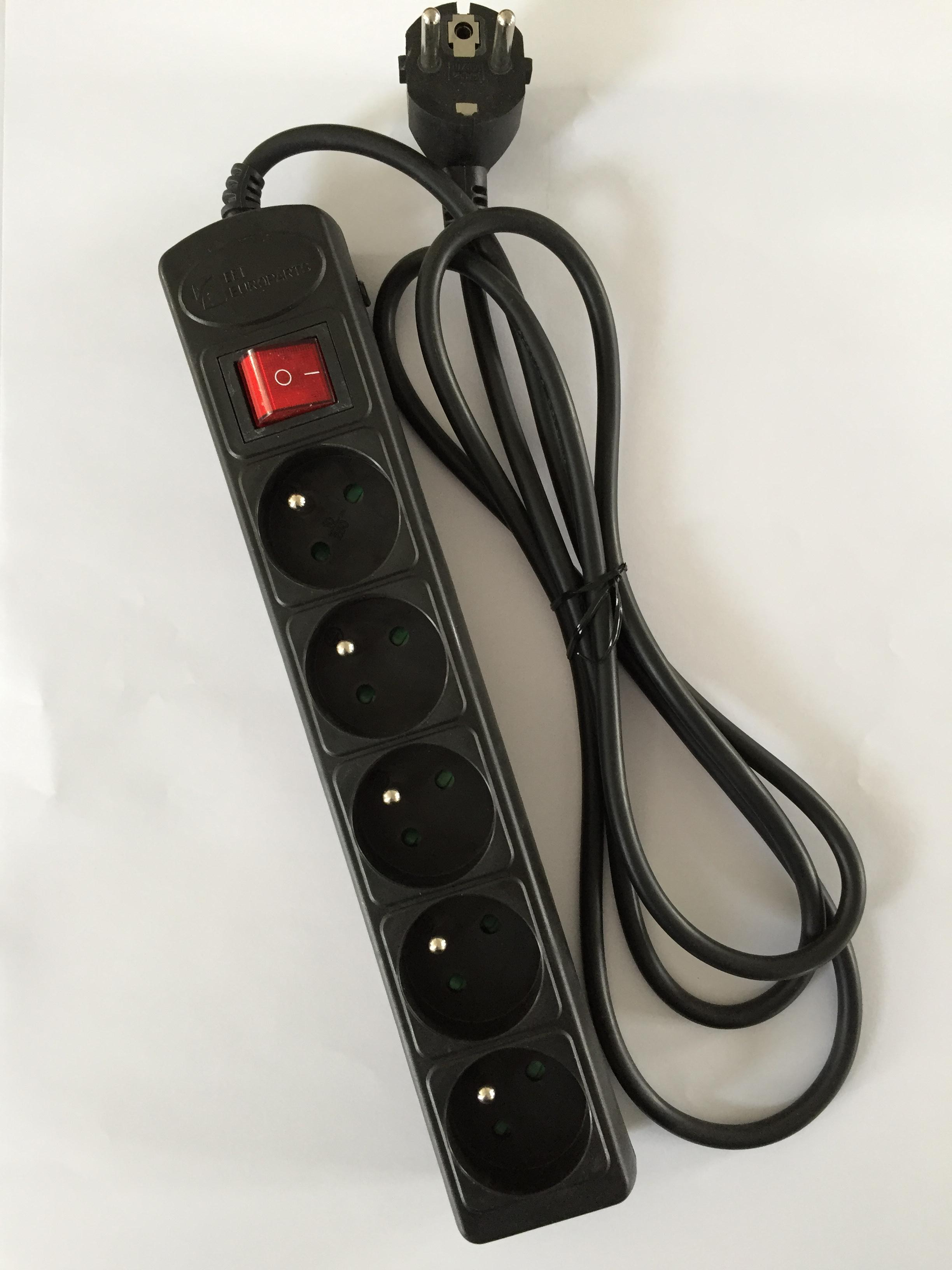 MICRO CONNECT Listwa zasilająca EET 2m 5 gniazd #