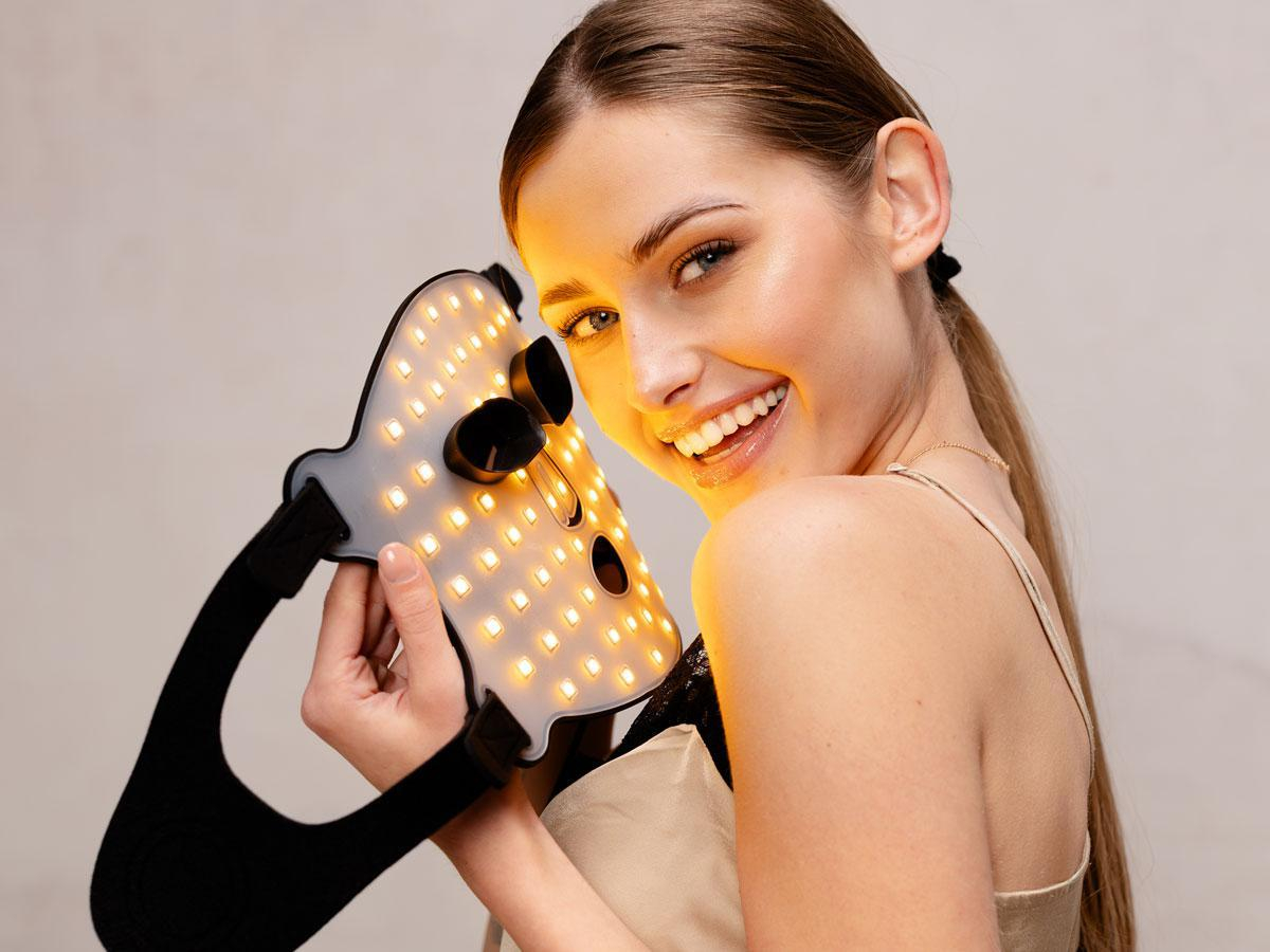 InnoGIO GIOperfect Mask LED GIO-780 - Maska kosmetyczna LED do twarzy