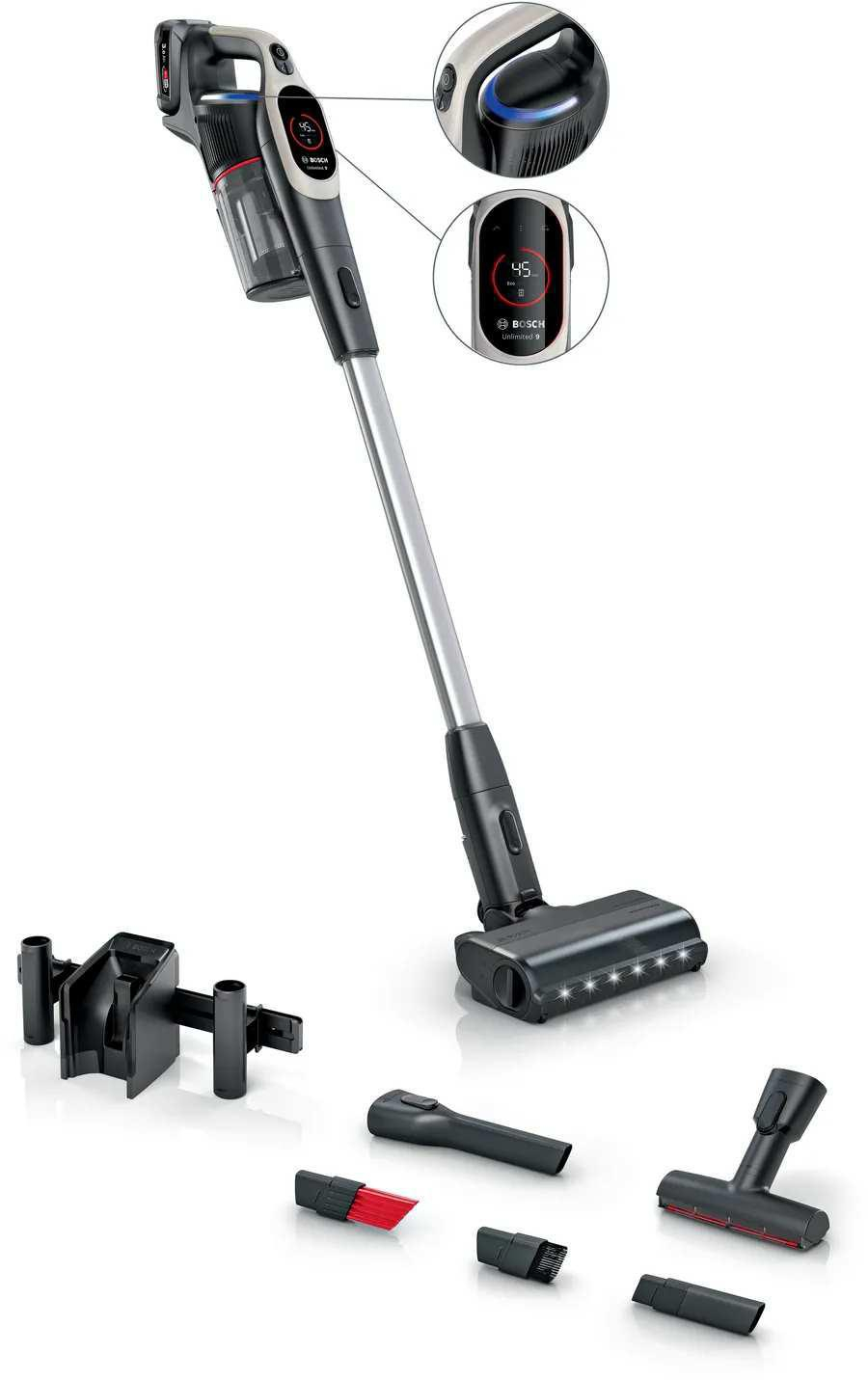 Bosch Odkurzacz Unlimited 9 Metallic Grey