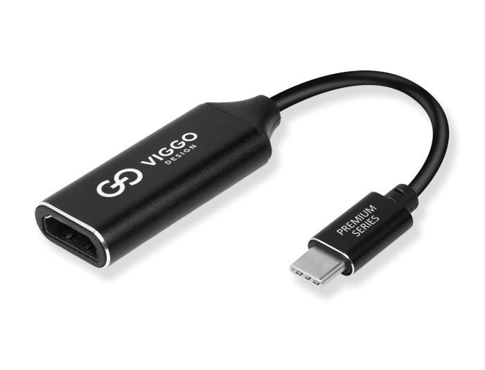 VIGGO DESIGN Adapter USB-C - HDMI VIGGO 4K 60Hz czarny