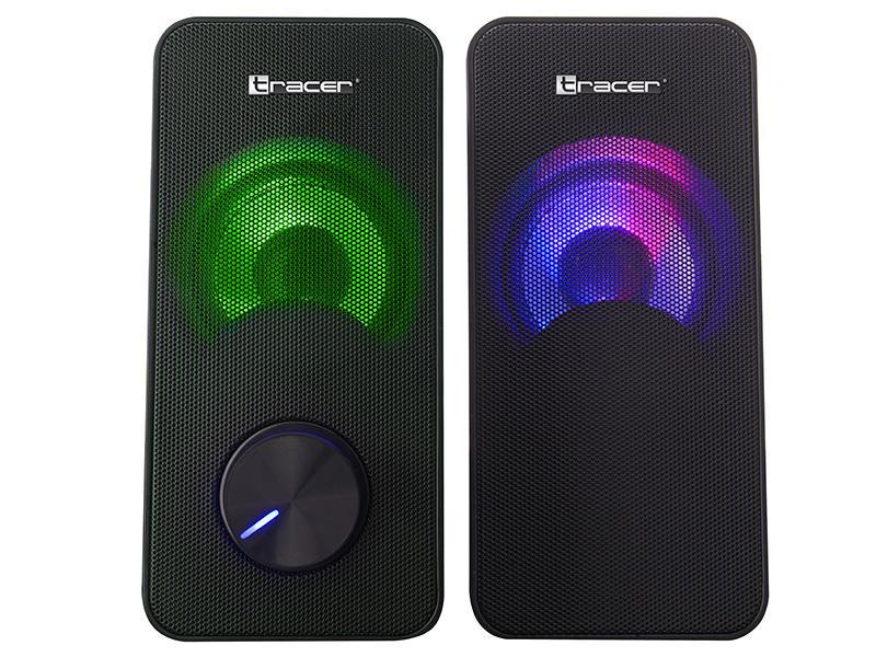 Tracer GŁOŚNIKI PC TRACER 2.0 Loop RGB USB