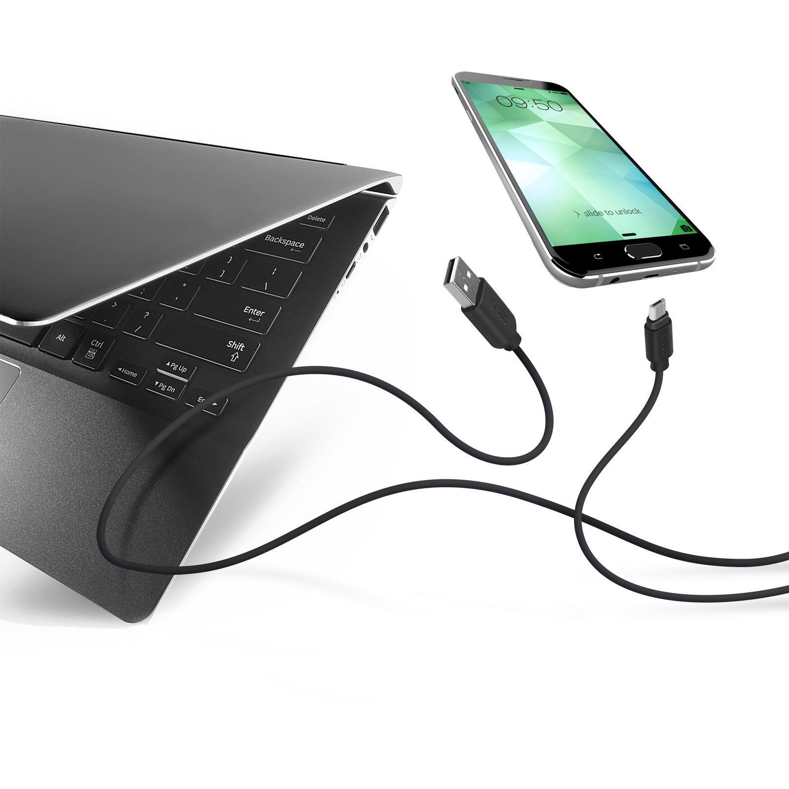 Brak Kabel USB-microUSB SBS 3 czarny