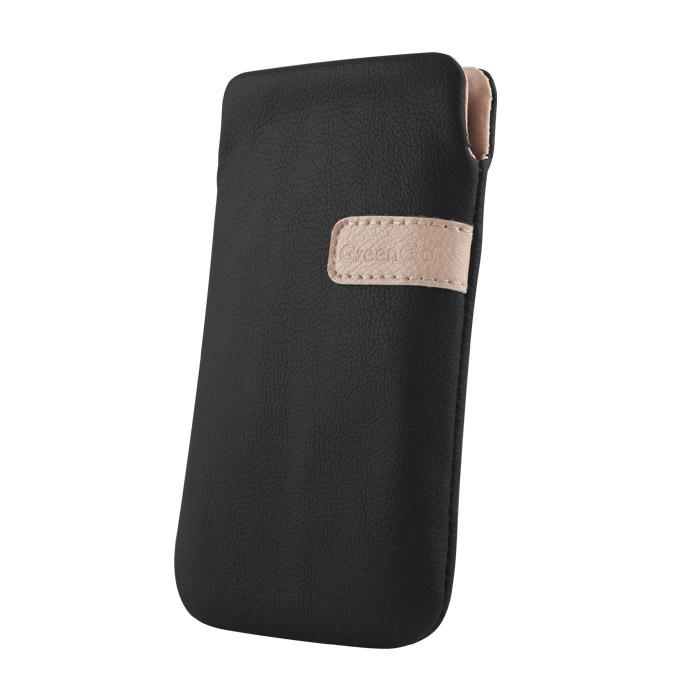 GREENGO Etui Fiesta XXL do Samsung i9100 czarne