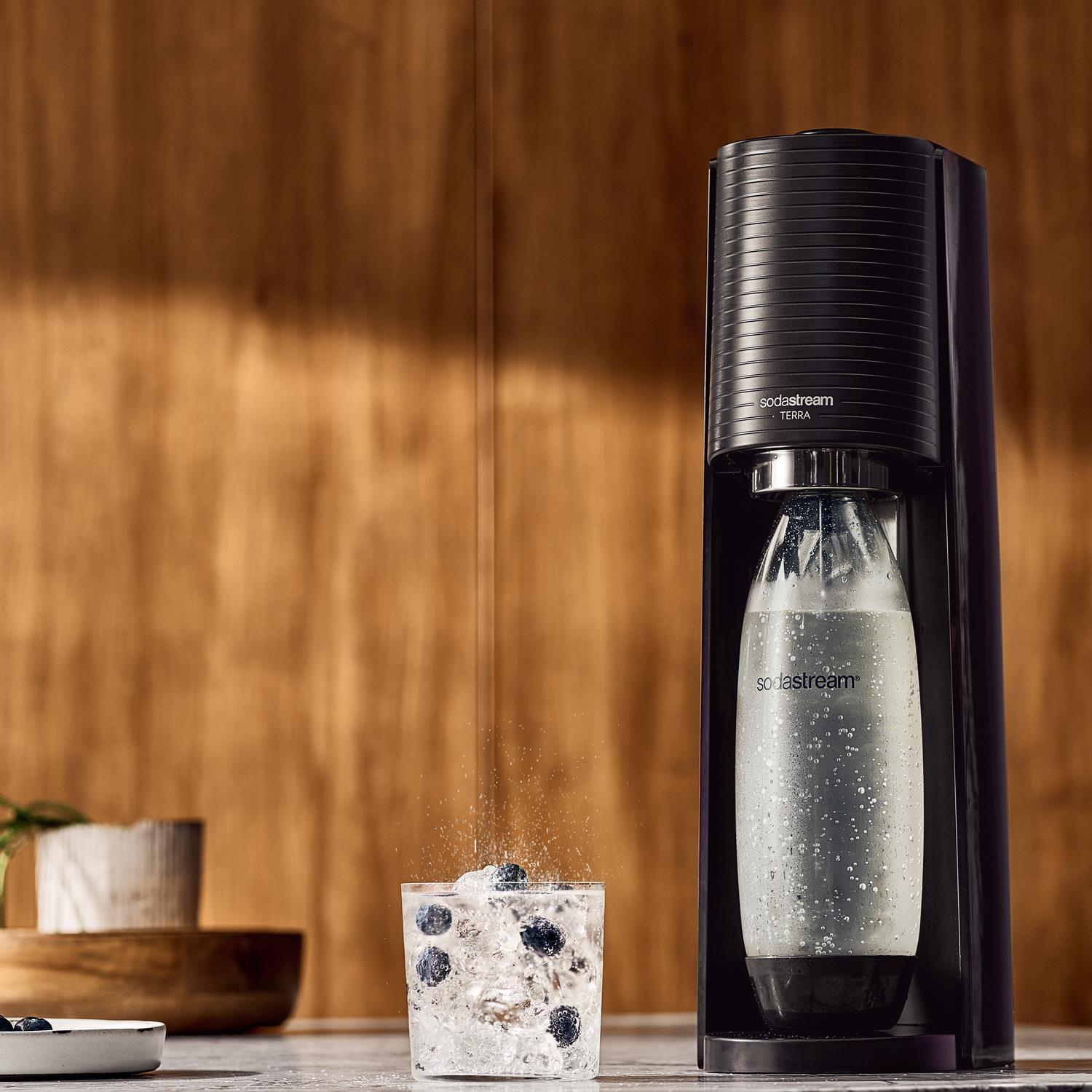 SodaStream SATURATOR TERRA BLACK - Ekologiczne rozwiązanie