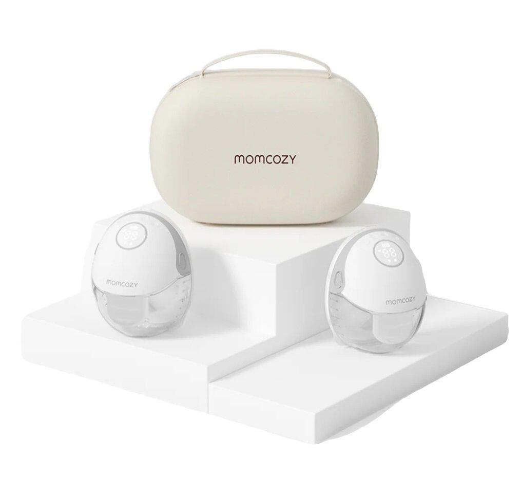 MOMCOZY Laktator podwójny M6 (szary)