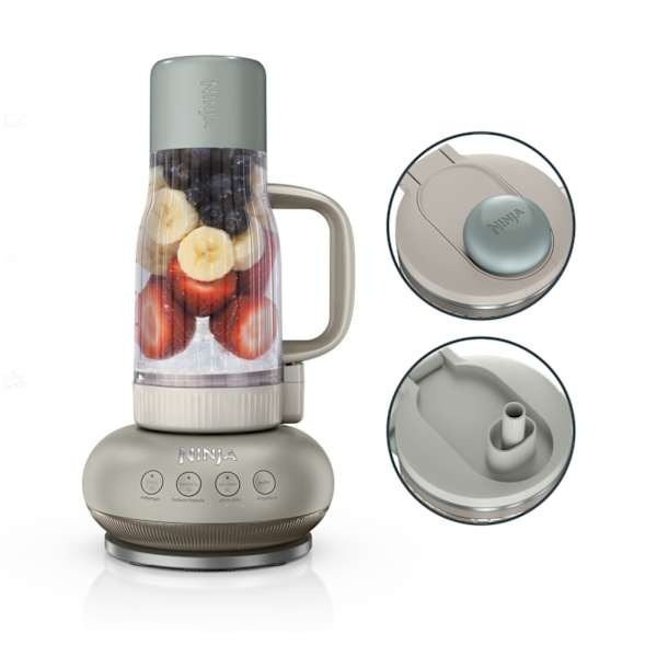 Ninja Blender z przenośnym kubkiem Ninja BlendbossDB351EUST beżowy