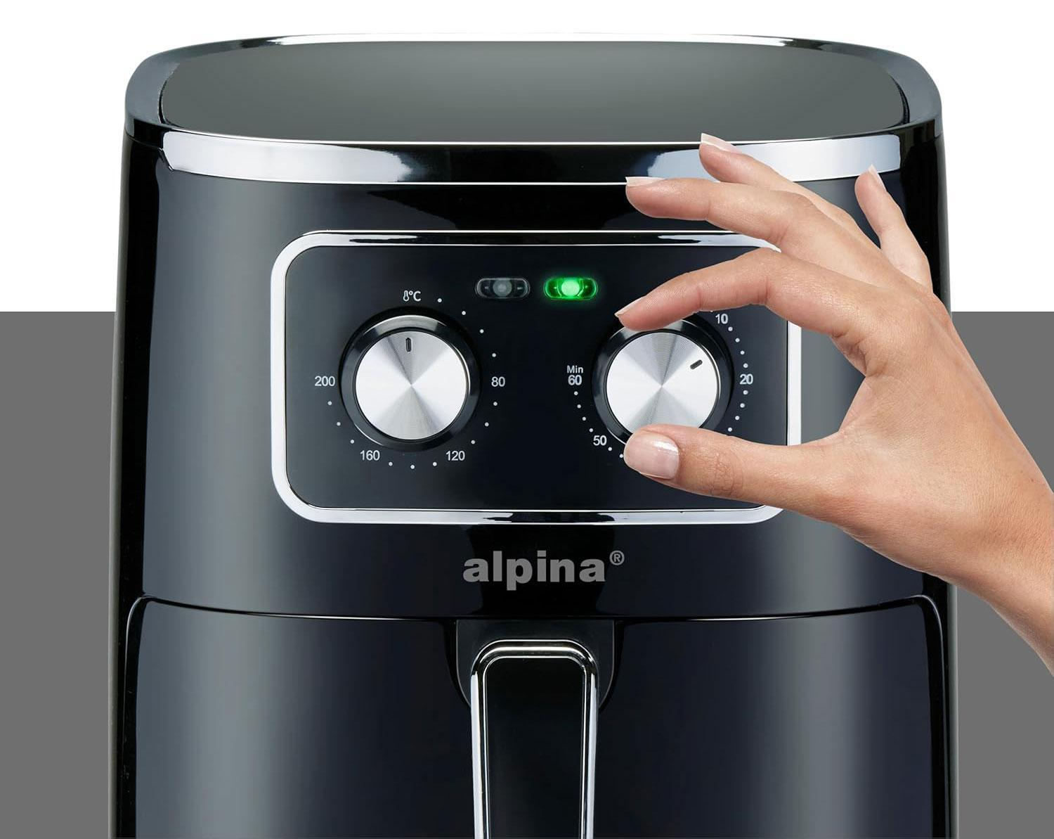 Alpine Frytkownica beztłuszczowa Alpina 4.5L 1450W