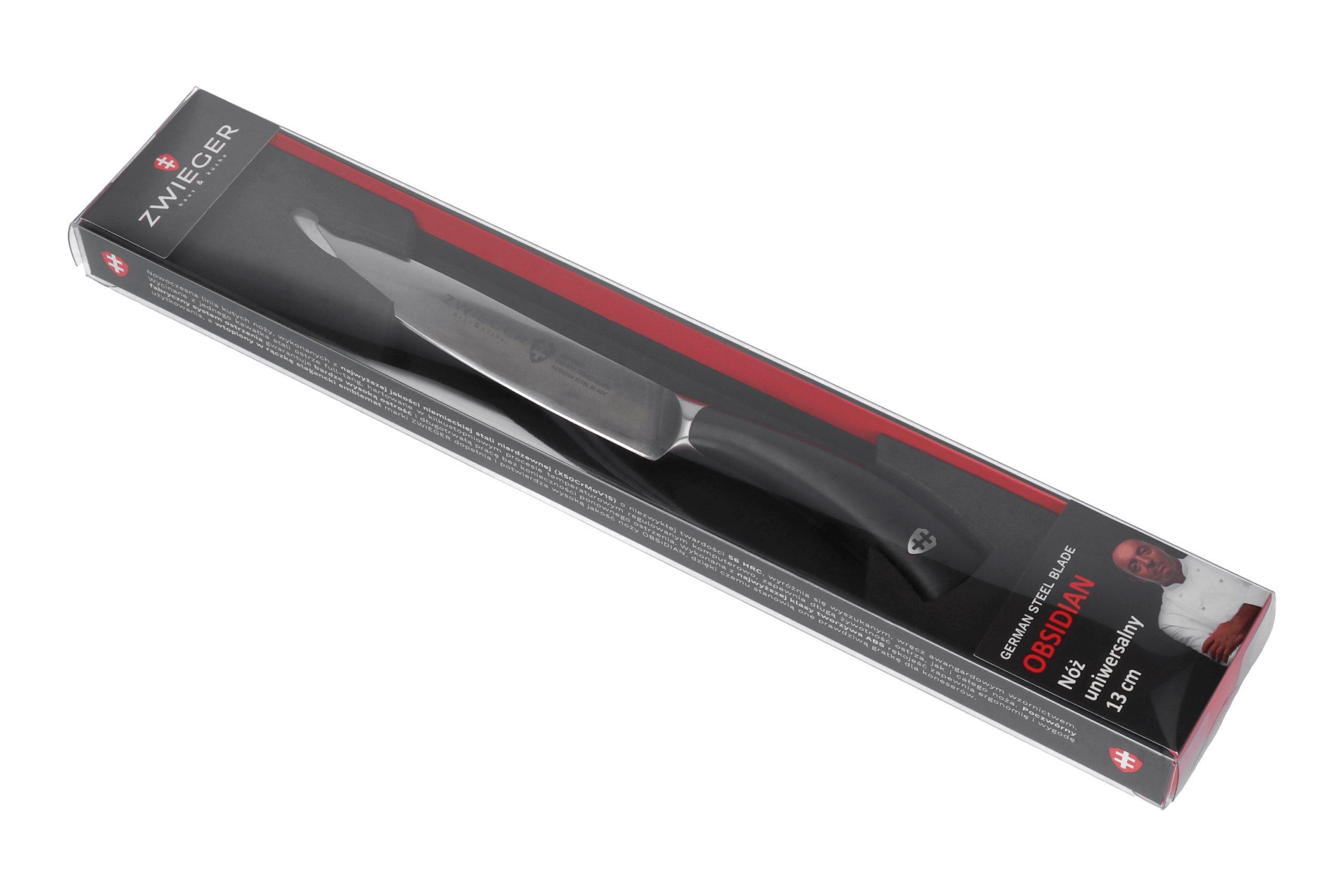 Zwieger Obsidian Nóż uniwersalny 13 cm
