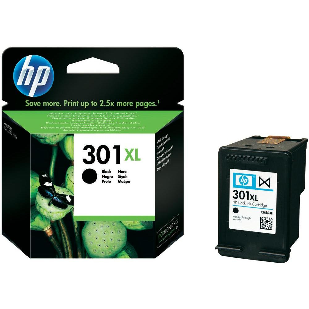 HP Tusz HP 301XLBK 480str. (CH563EE) czarny