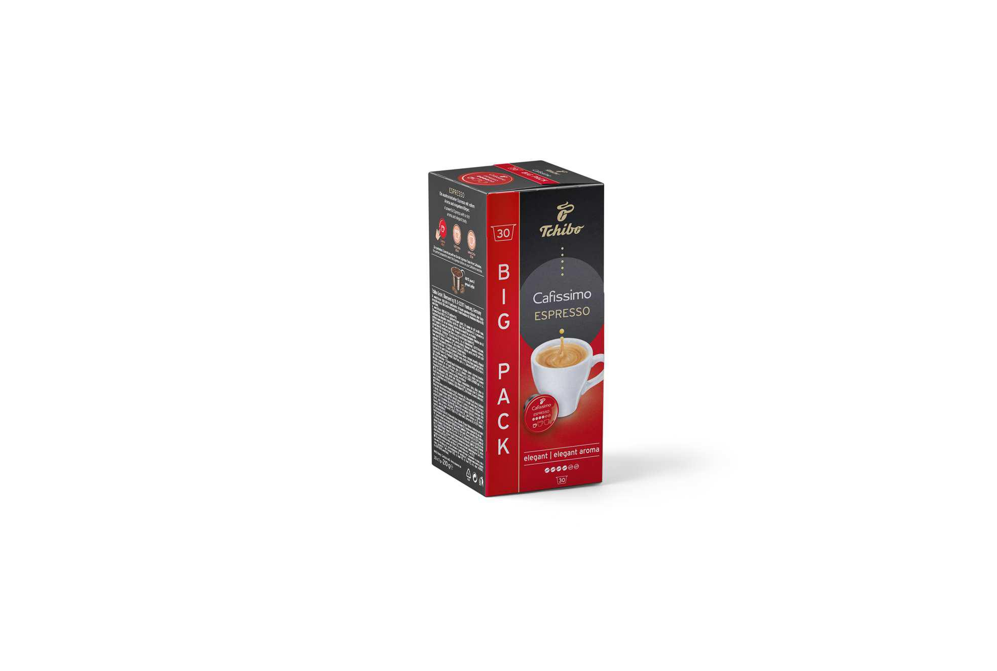 Tchibo KAPSUŁKI CAFISSIMO Espresso Elegan 30 KAPSUŁEK