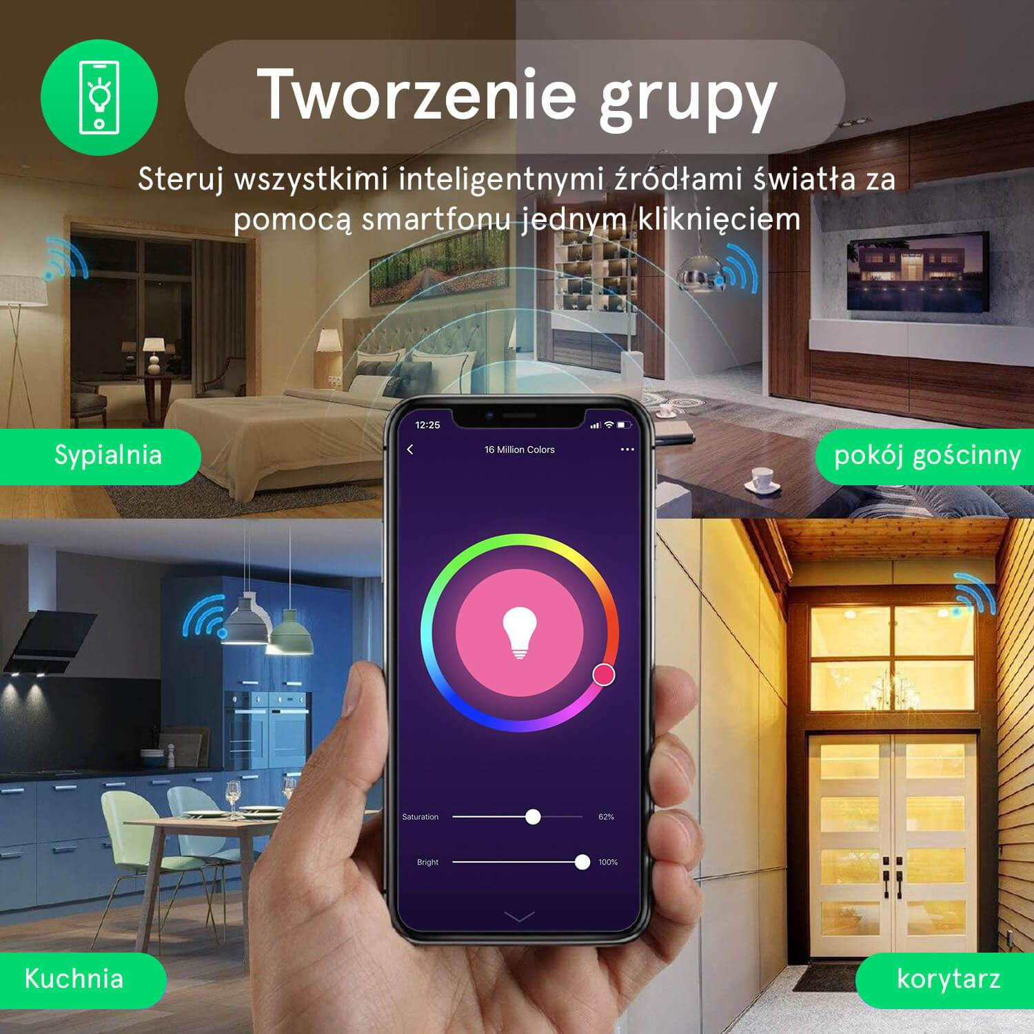 Nous P4 Smart WIFI RGB Bulb E14