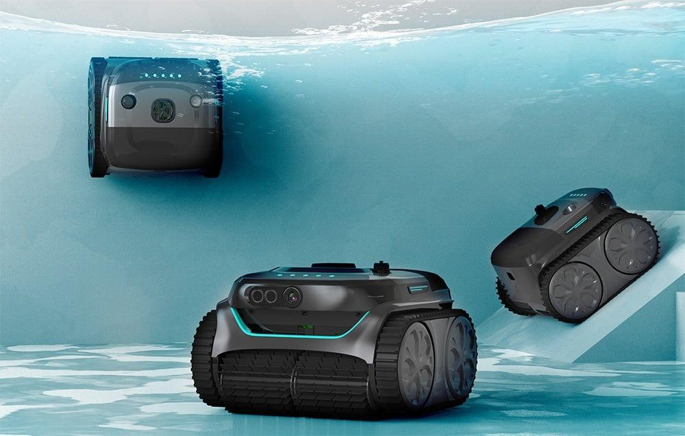 Wybot Bezprzewodowy robot do czyszczenia basenów Wybot C2 Pro Visi
