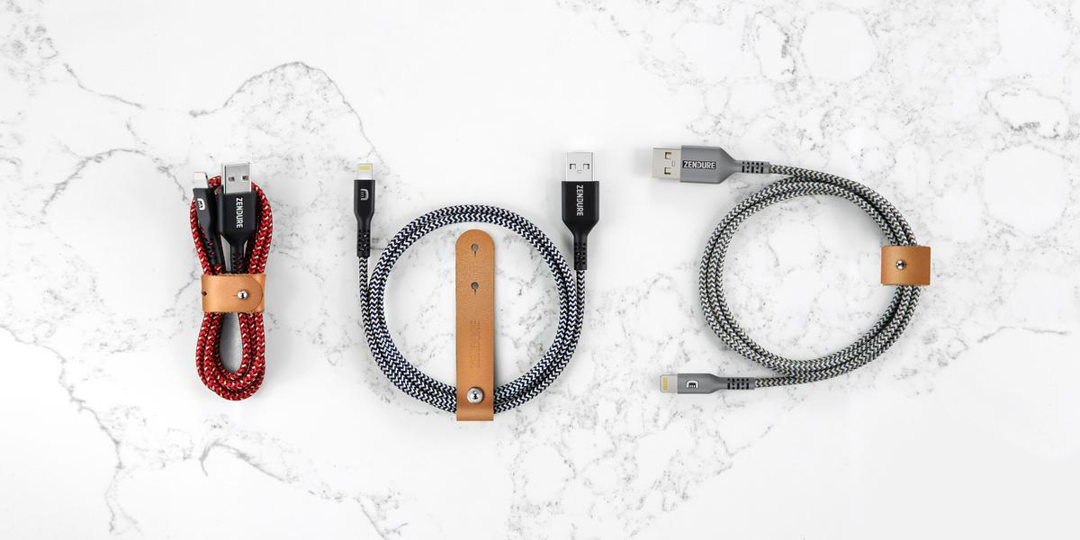 ZENDURE Kabel USB-Lightning Zendure 1m czerwony