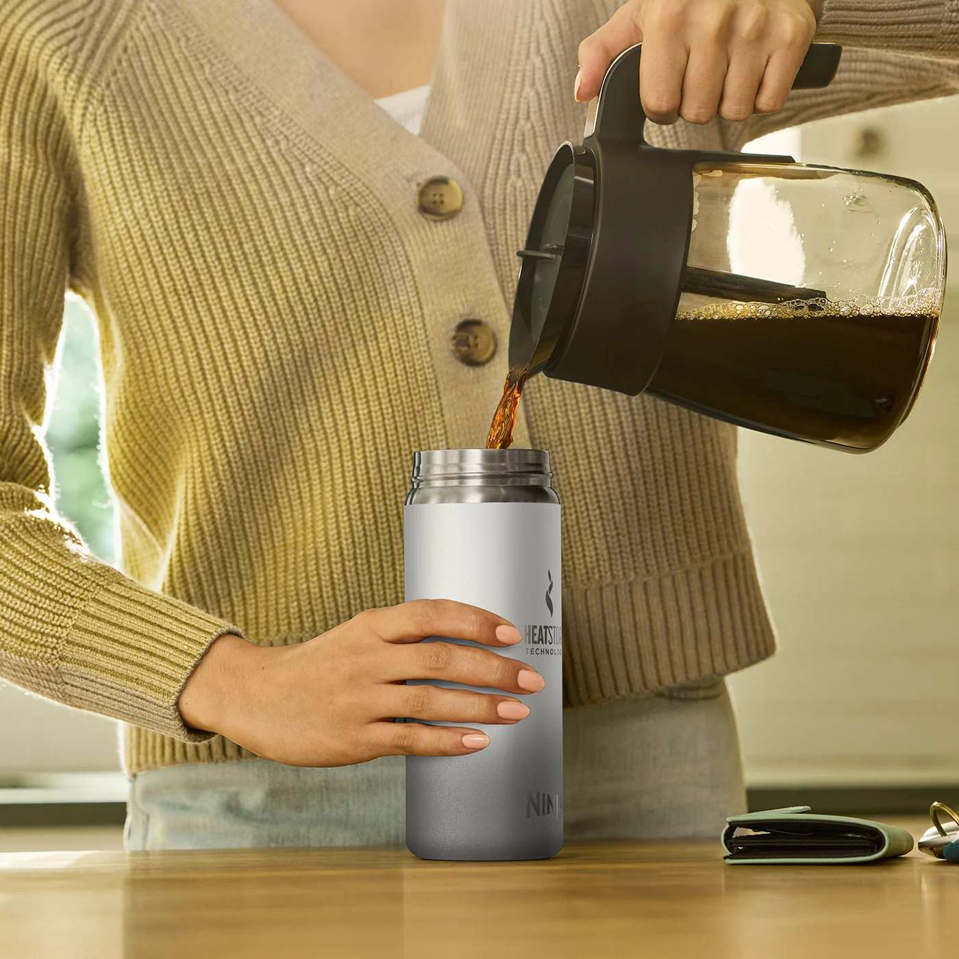 Ninja Termos Sip Perfect biały 400ml DW1603EUUKWH