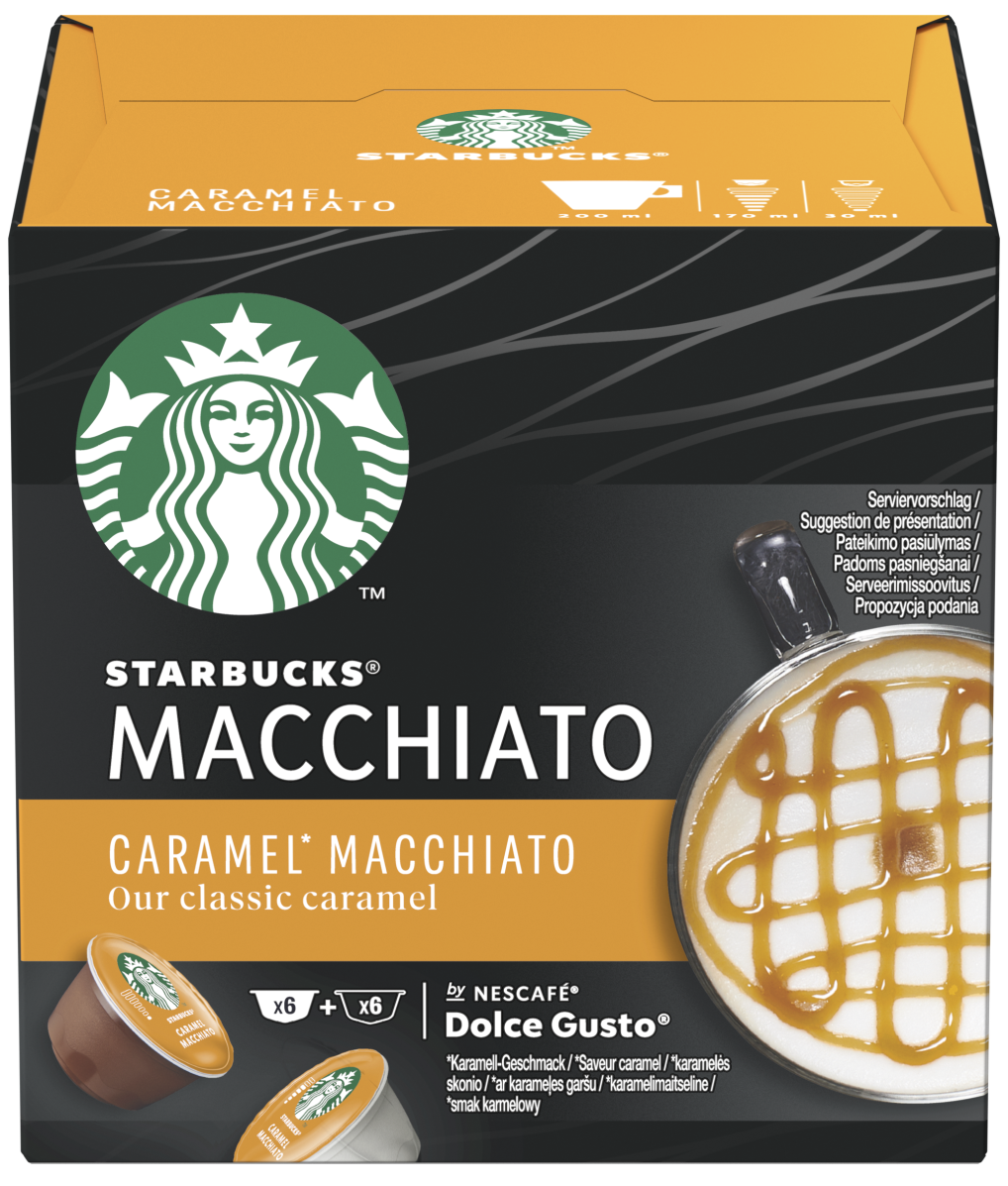 STARBUCKS Kawa kapsułkowa STARBUCKS Caramel Macchiato do Dolce Gusto 6