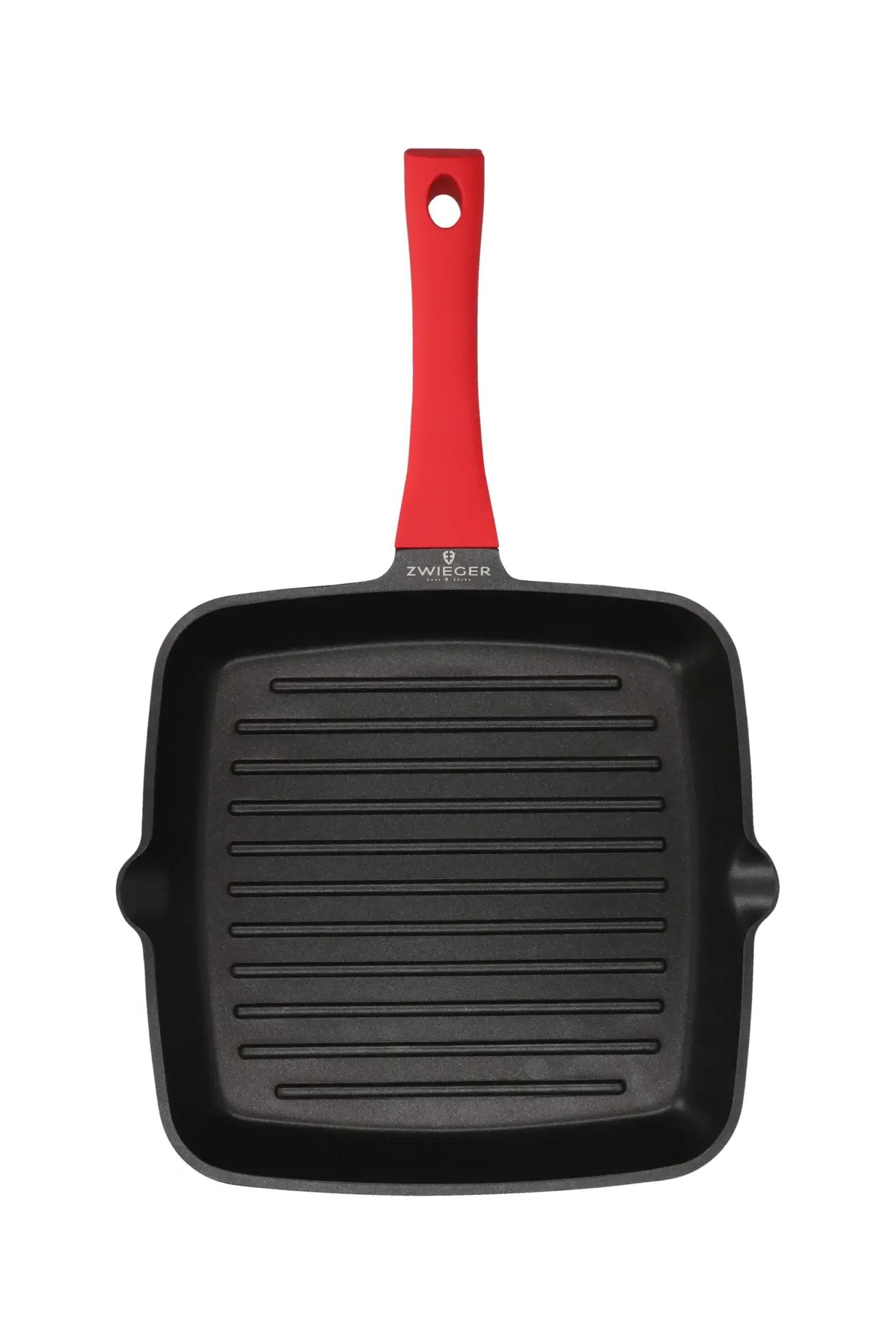 Zwieger Obsidian Patelnia grillowa 28 cm