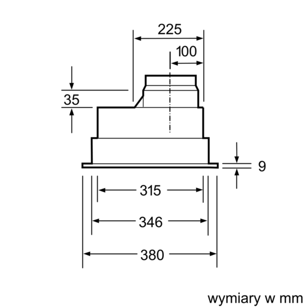 Siemens OKAP PODSZAFKOWY SIEMENS LB55565