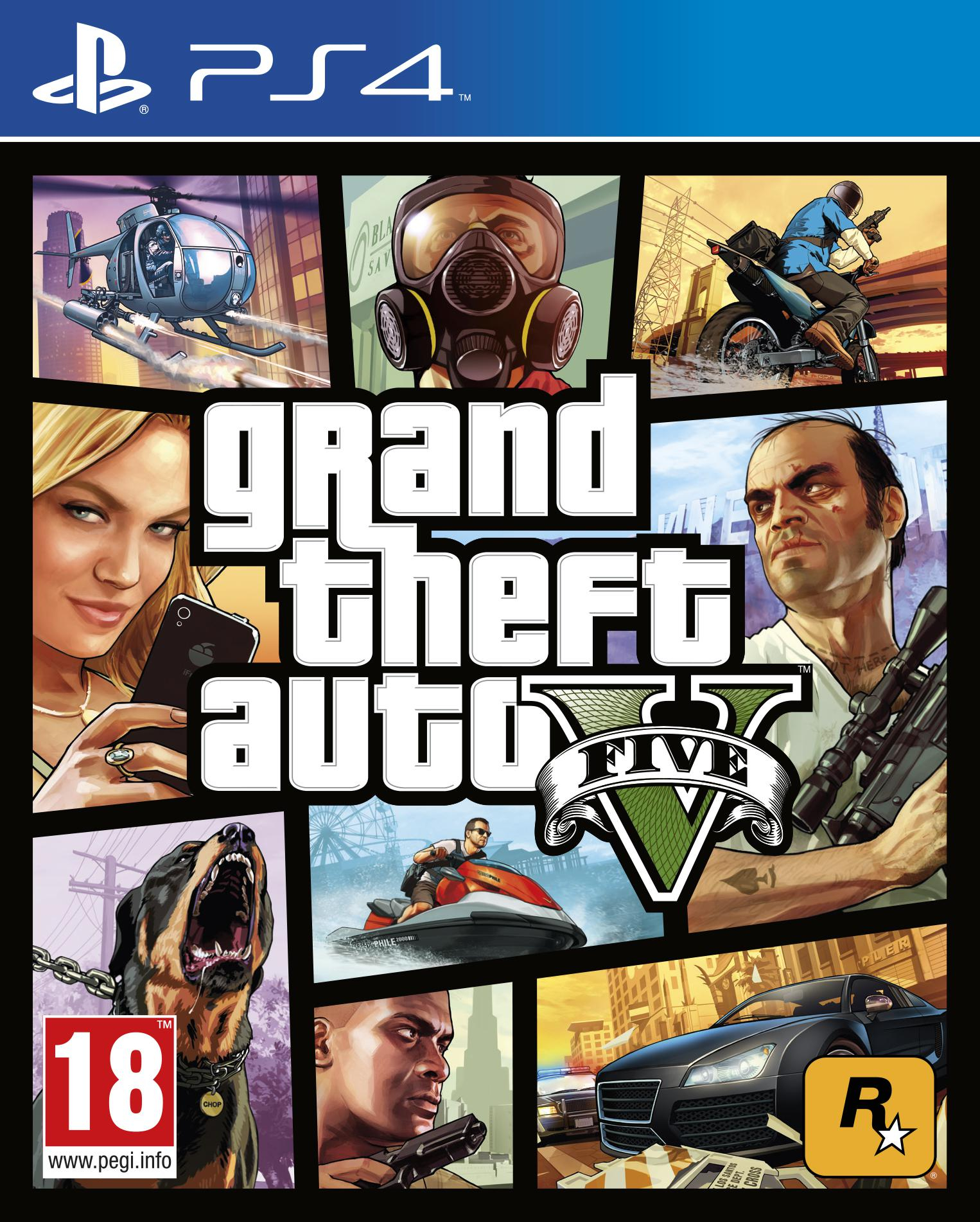 CENEGA Grand Theft Auto V PS4 eng