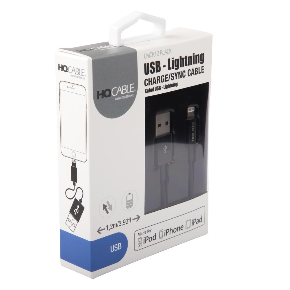 HQCable KABEL USB-MICRO USB 1.2M HQCable czarny