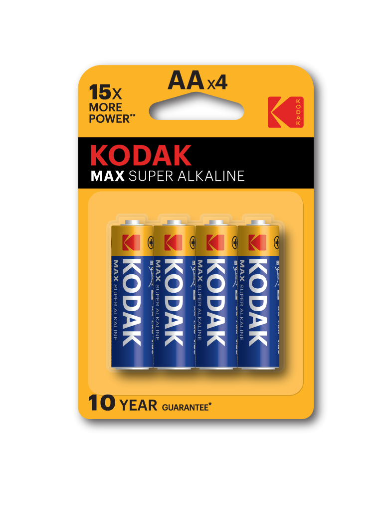 Kodak Bateria Kodak MAX KAA-4 (LR6) !