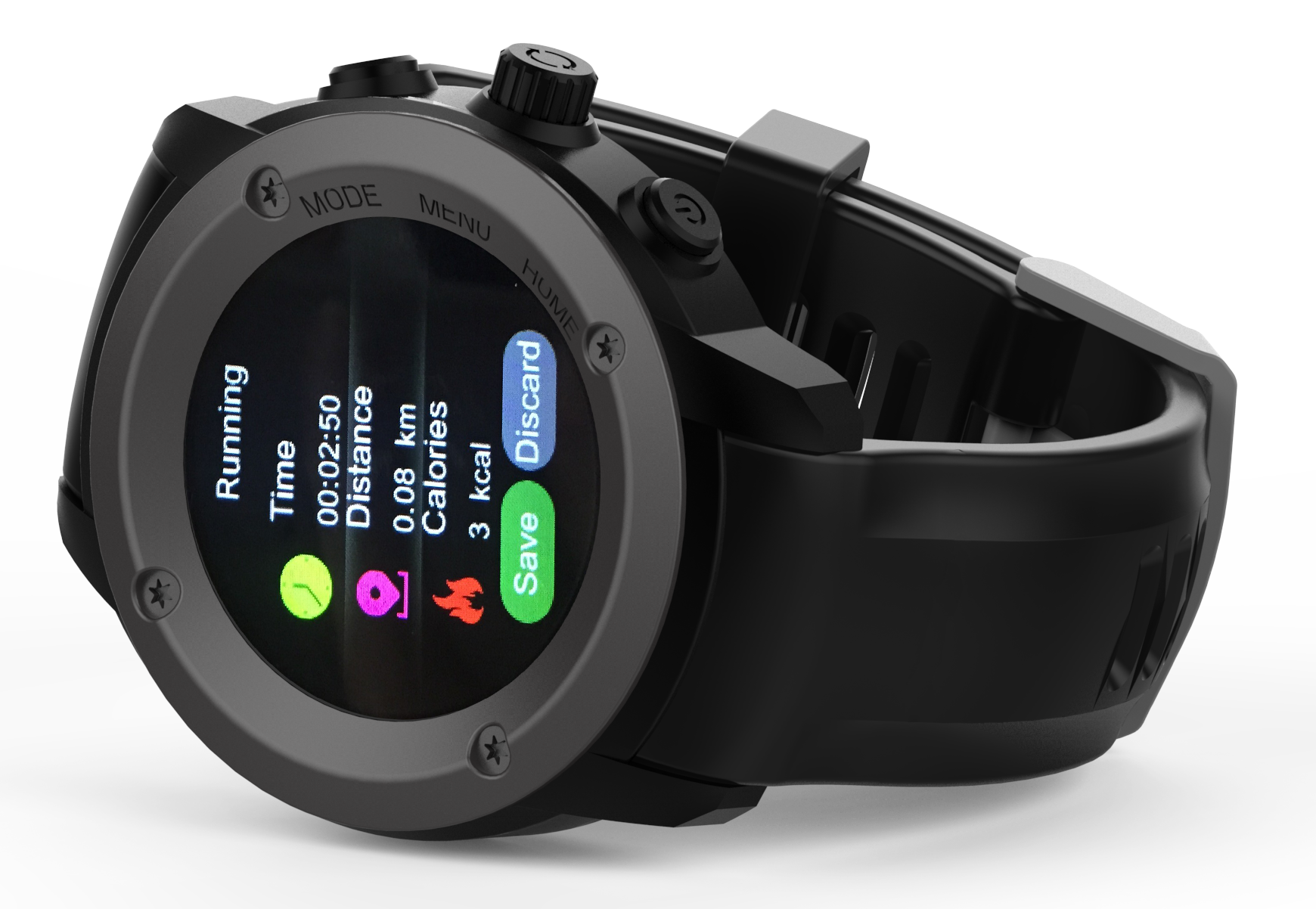 Maxcom SMARTWATCH MAXCOM FitGO FW17 Power Czarny #