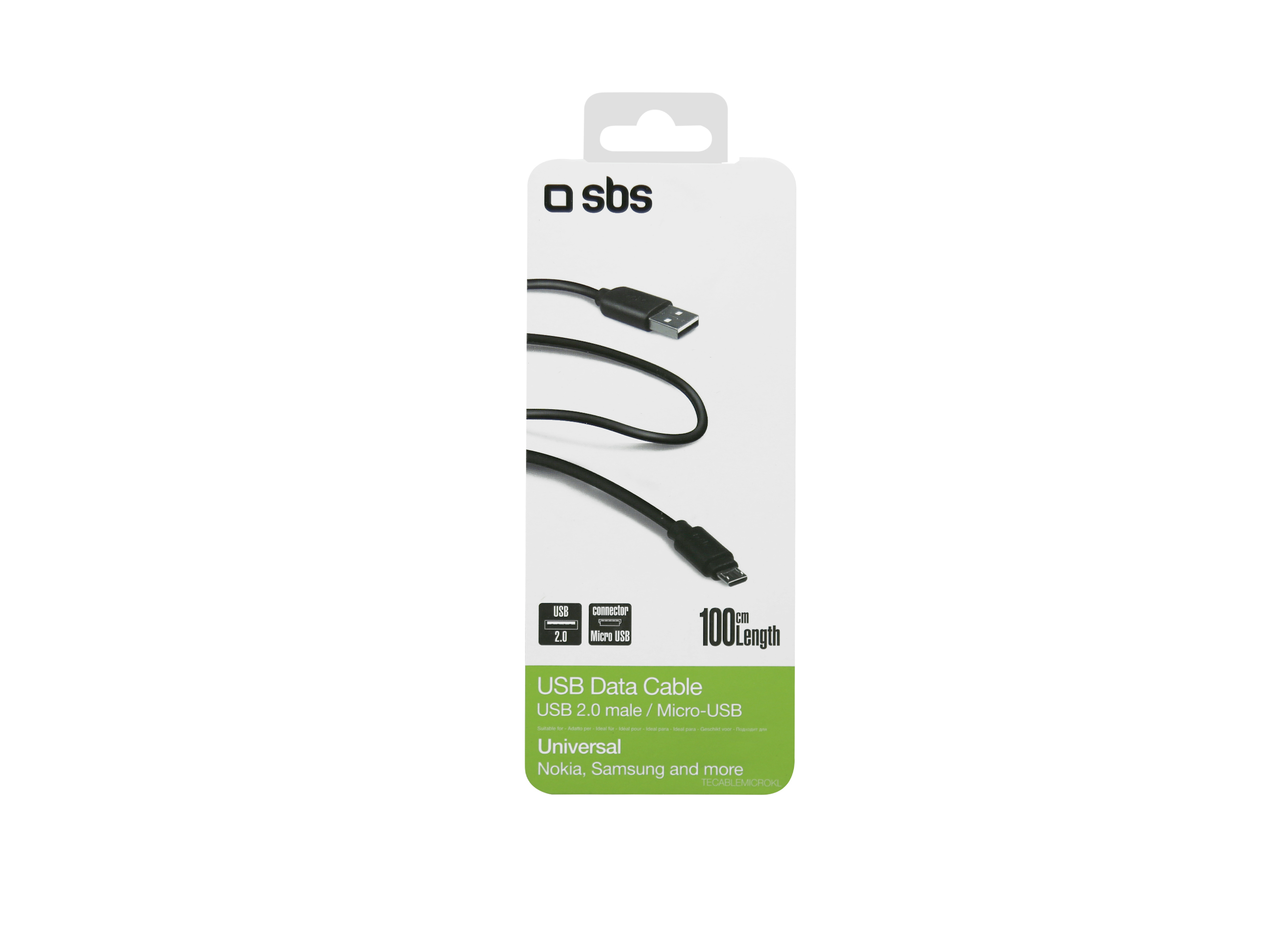 SBS USB - microUSB 60 cm