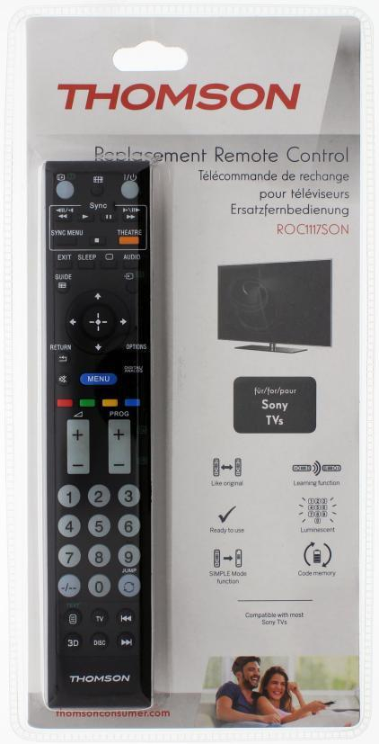 Thomson PILOT DEDYKOWANY ROC1117 DO TV SONY #