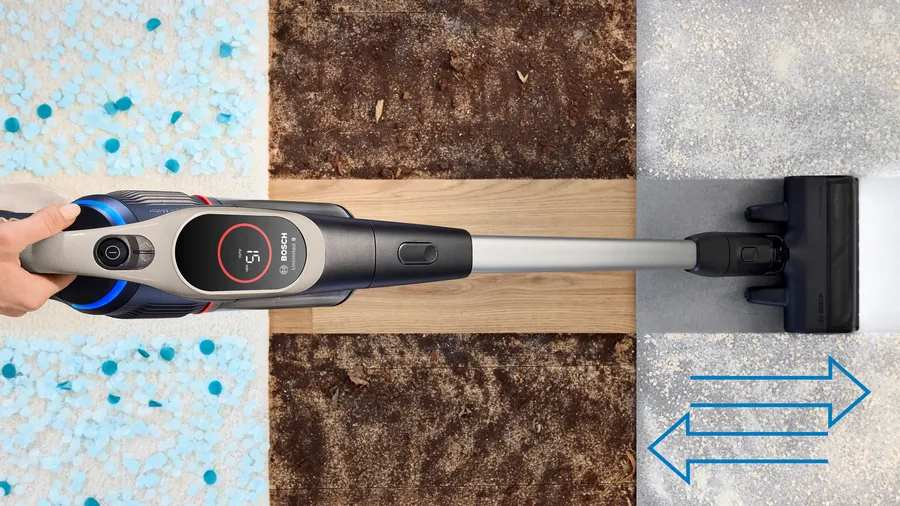 Bosch Odkurzacz Unlimited 9 Metallic Grey