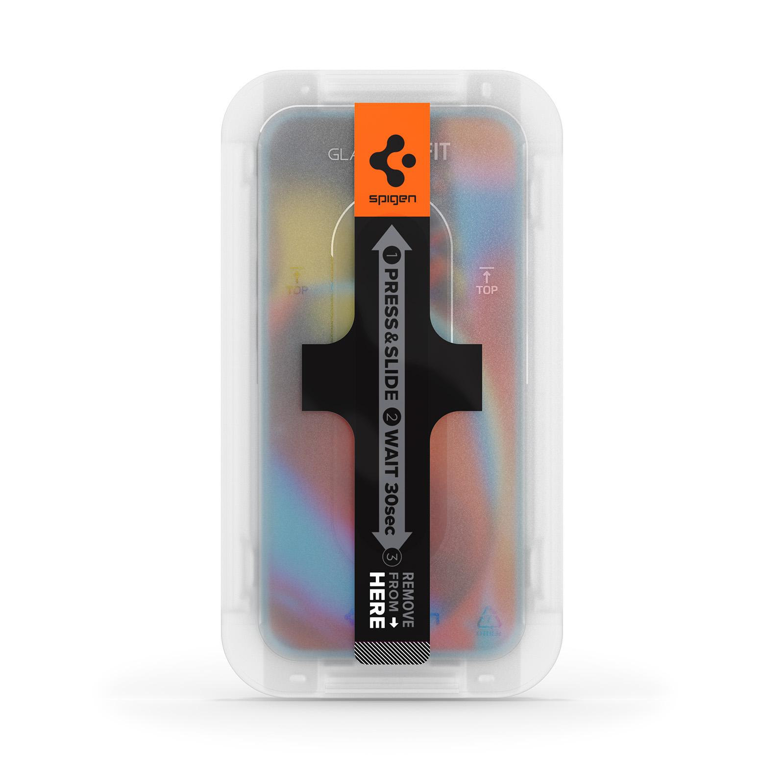 Spigen SZKŁO HARTOWANE SPIGEN GLAS.TR ”EZ FIT” 2-PACK IPHONE 13 PRO