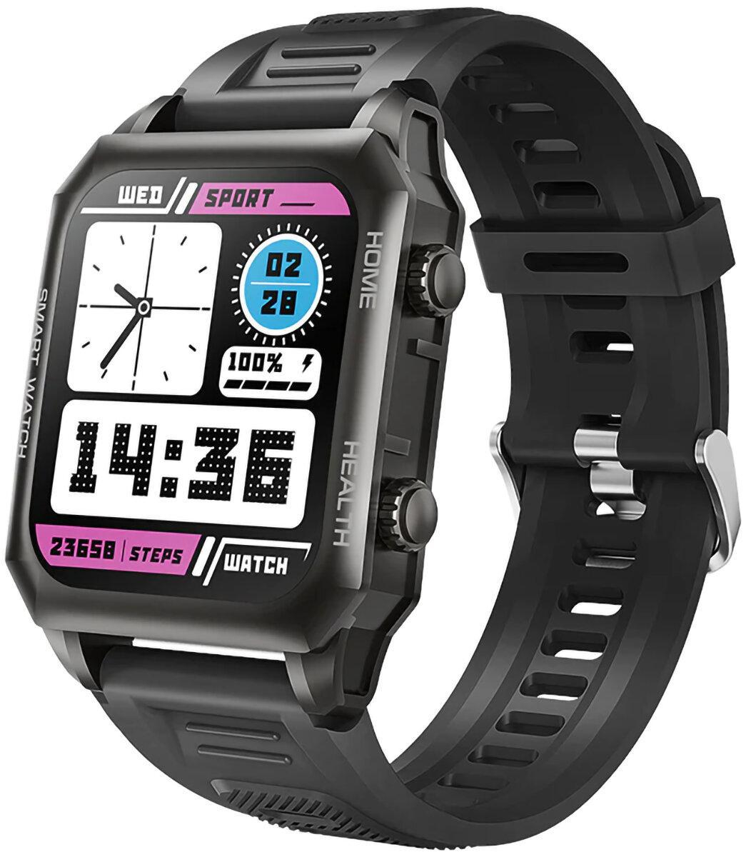 KUMI SMARTWATCH KUMI KU3 MAX Czarny