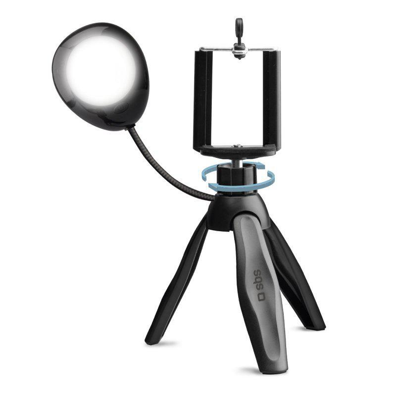 SBS Tripod bezprzewodowy SBS ze światłem LED