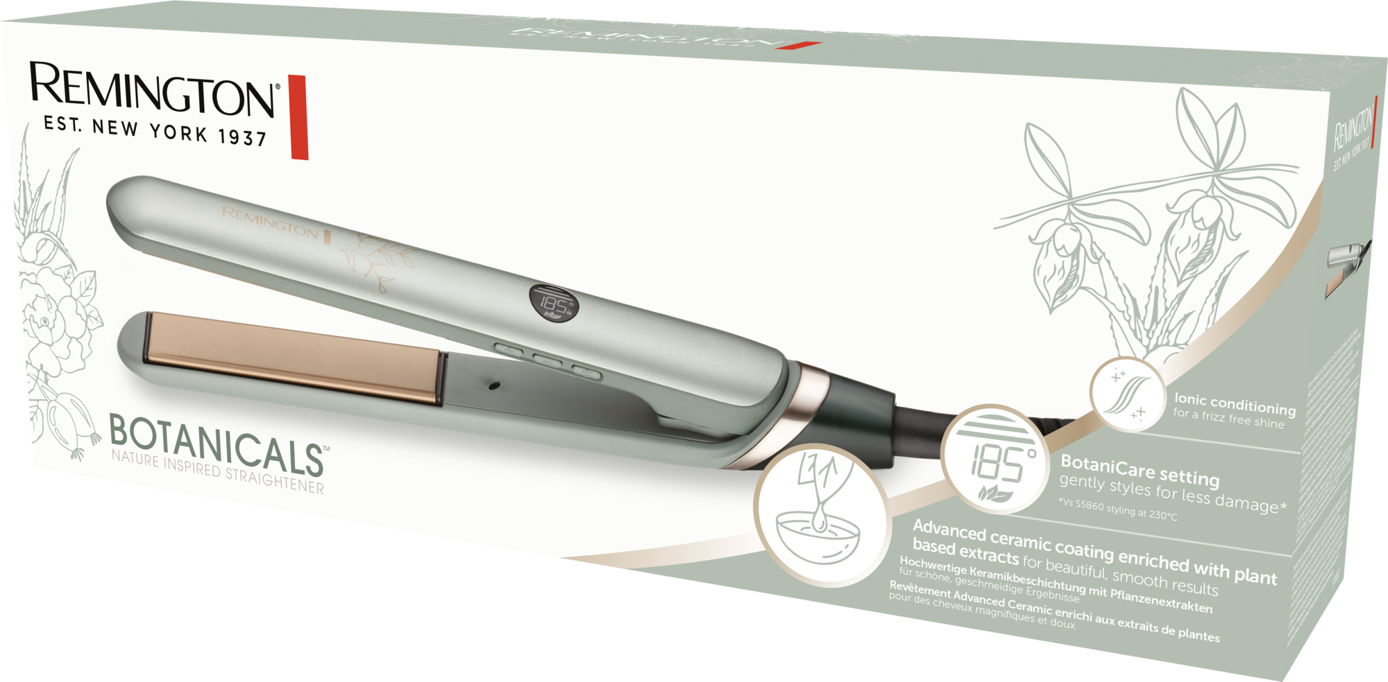 Remington Prostownica S5860 Botanicals