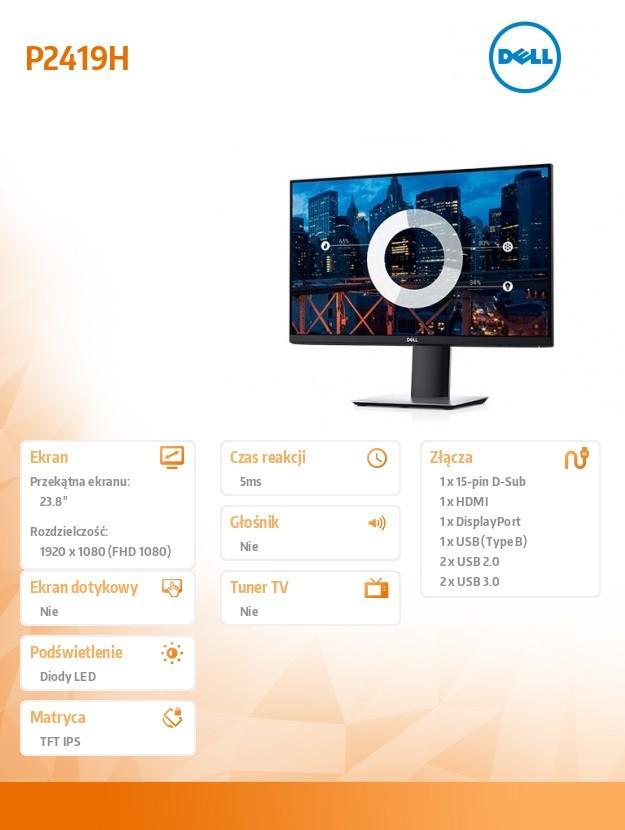 Dell 23.8'' P2419H 210-APWU