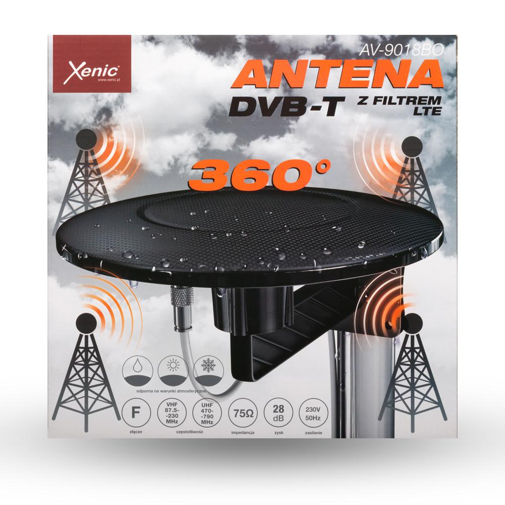 XENIC ANTENA ZEWNĘTRZNA WIELOKIERUNKOWA ARKAS DVB-T z LTE AV9018 5