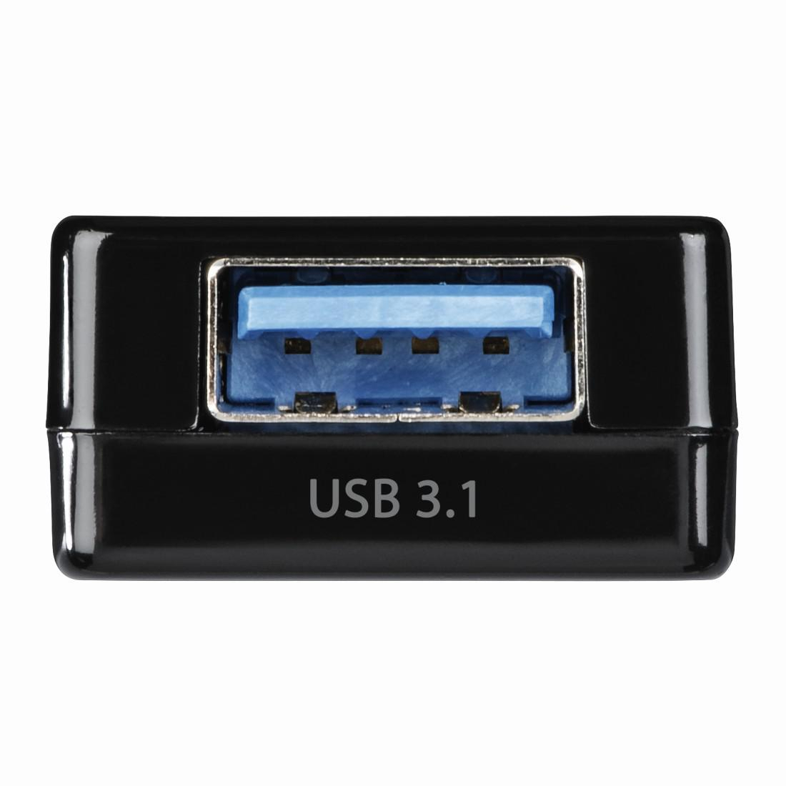 Hama HUB HAMA 1:3, 1 x TYP-C - 1 x USB-A 3.1, 2 x USB-A 2.0