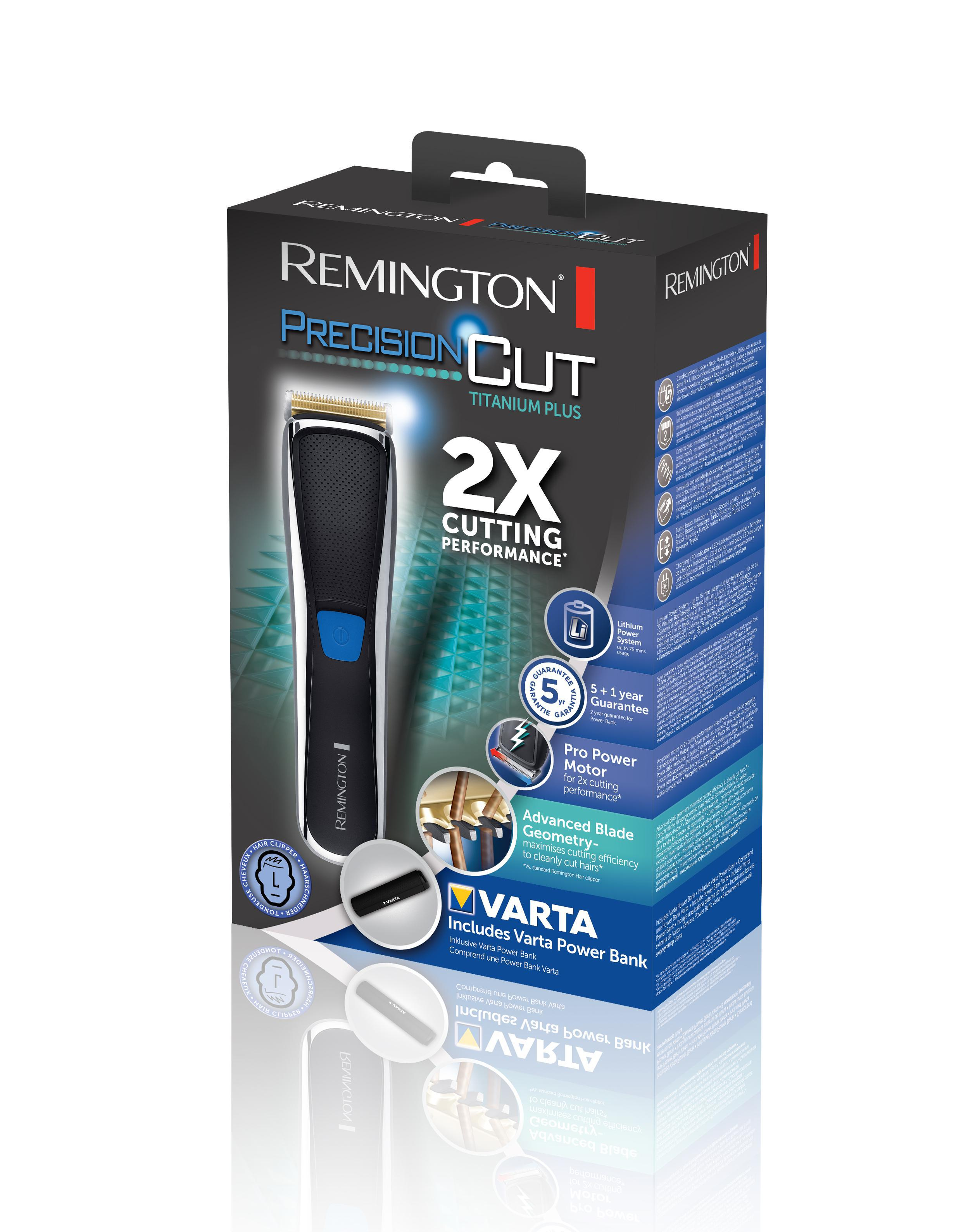 Remington HC5705GP Zestaw prezentowy HC5700 + powerbank Varta 2600mAh