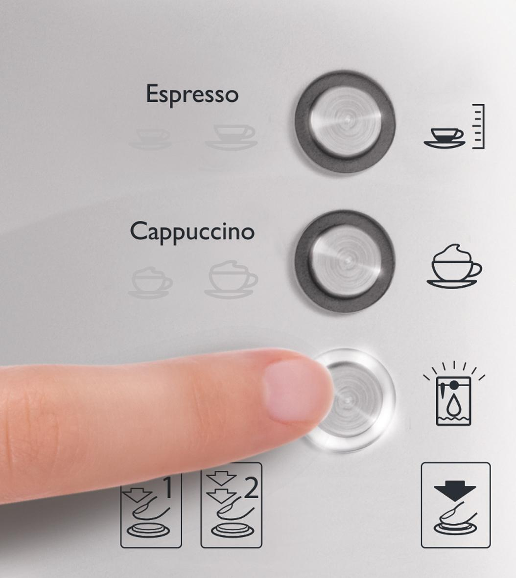 BREVILLE PRIMA LATTE SREBRNY VCF045X