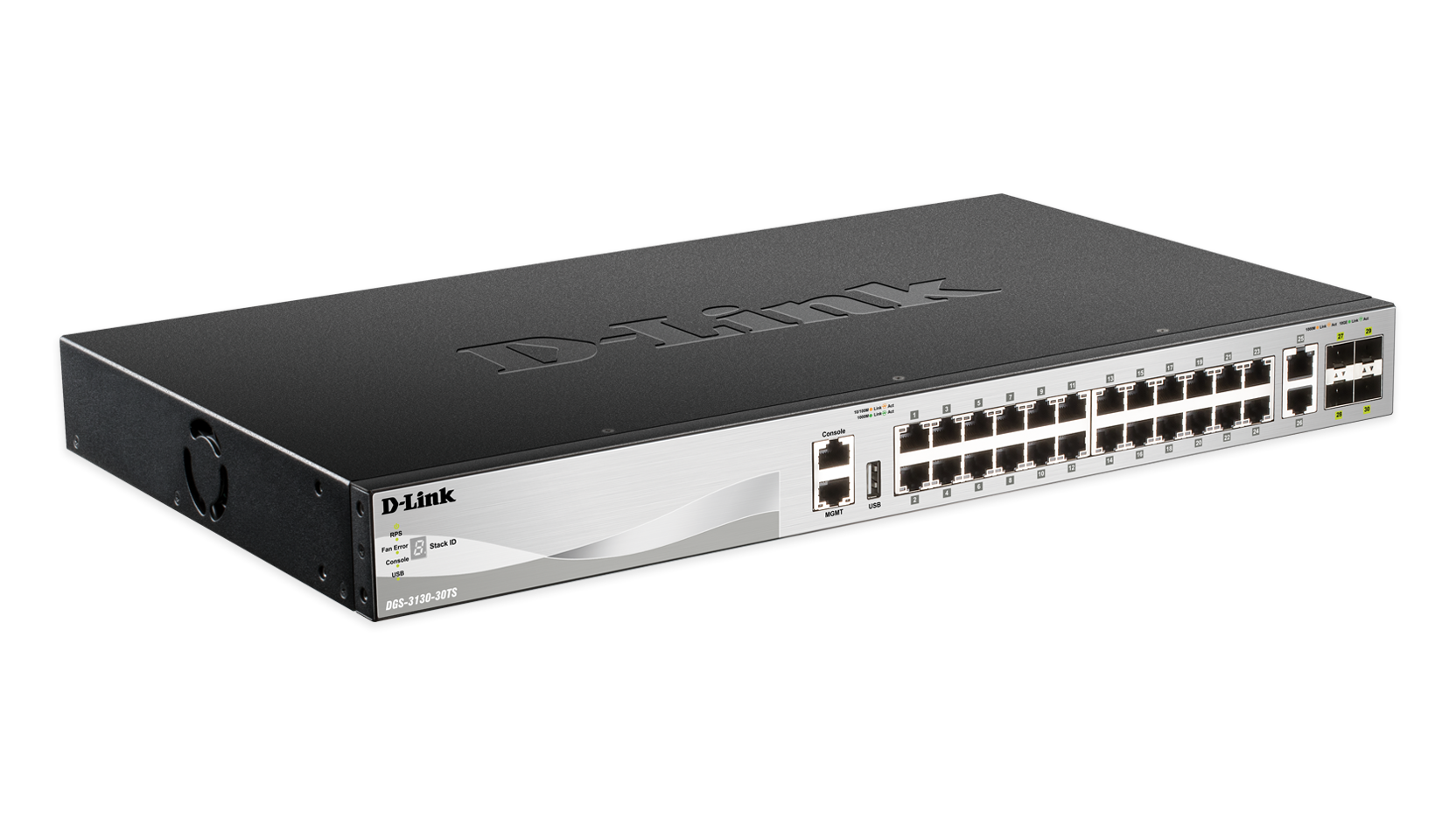 D-Link Przelacznik DGS-3130-30TS/SI 24GE 2x10G 4xSFP+