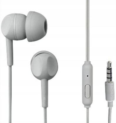 Thomson SŁUCHAWKI DOUSZNE THOMSON EAR3005GY Z MIK. Szare