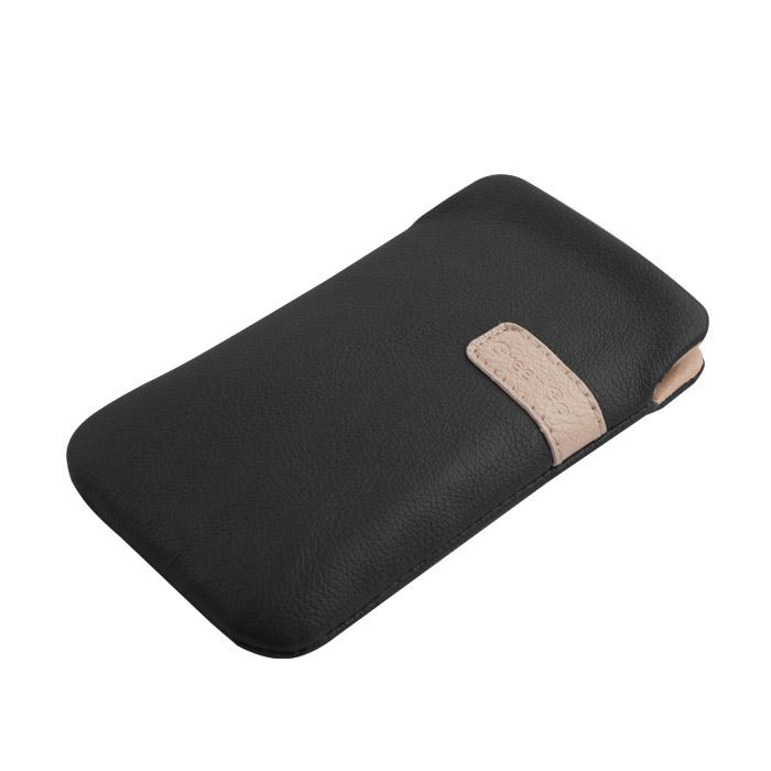 GREENGO Etui Fiesta XXL do Samsung i9100 czarne