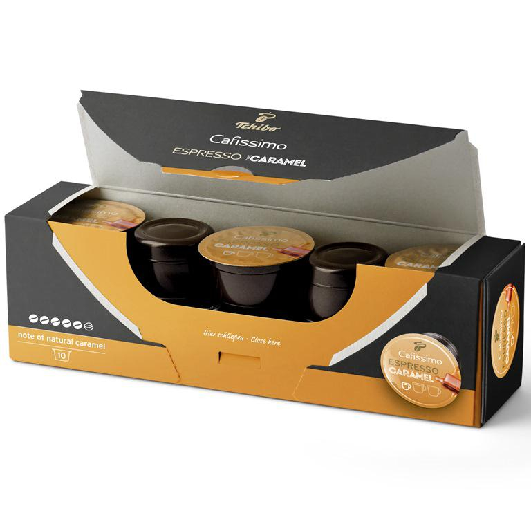 Tchibo Kapsułki Cafissimo Espresso Caramel - Smak