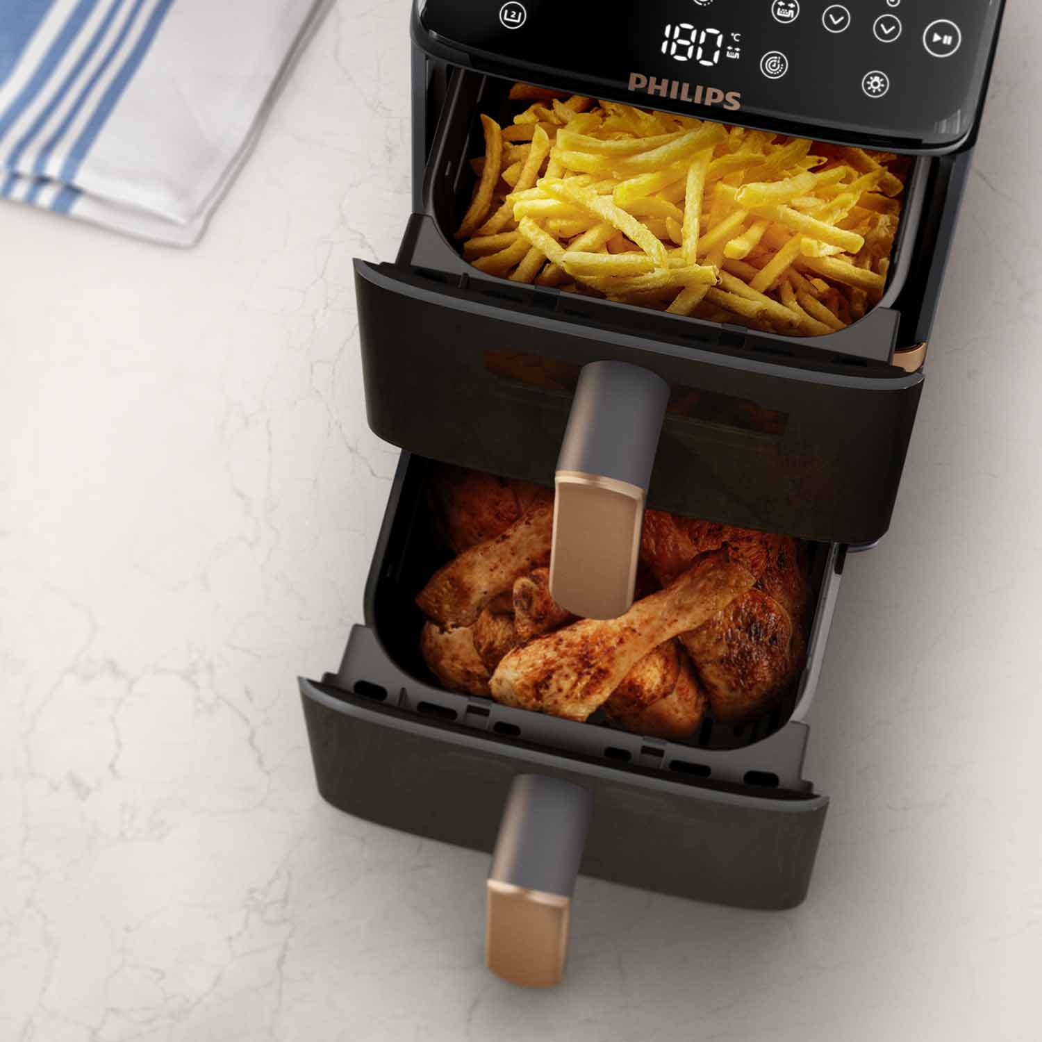 Philips Frytownica Philips NA462/80 Tower 10L white